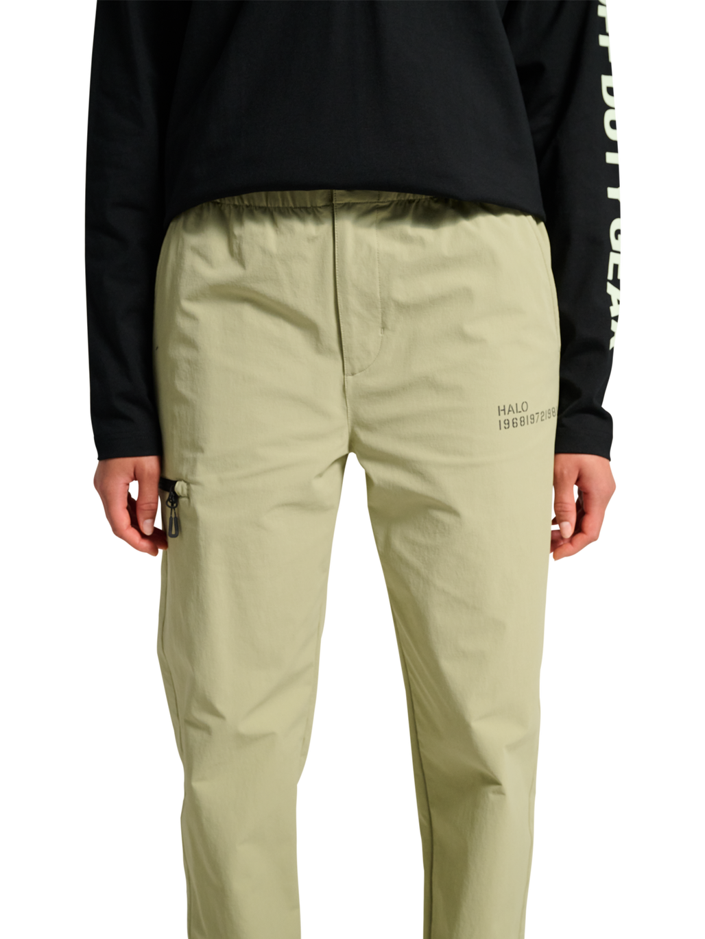 HALO TACTICAL PANTS, ELM, model