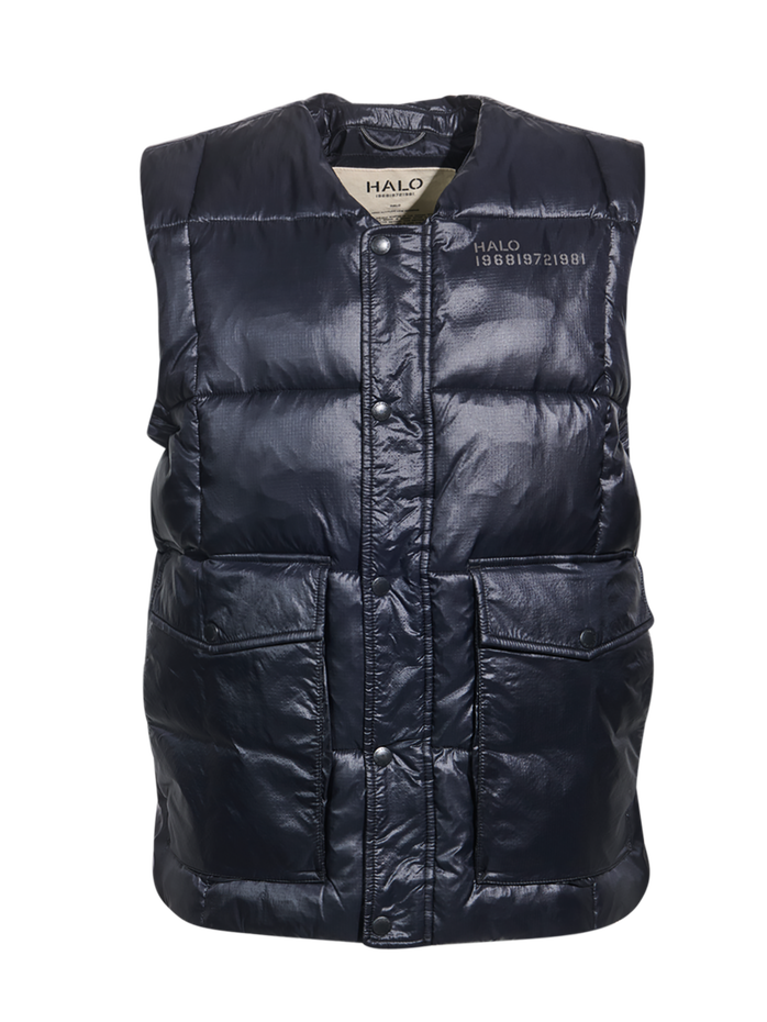 HALO TROOPER DOWN VEST, BLACK HALO TROOPER DOWN VEST, BLACK, packshot