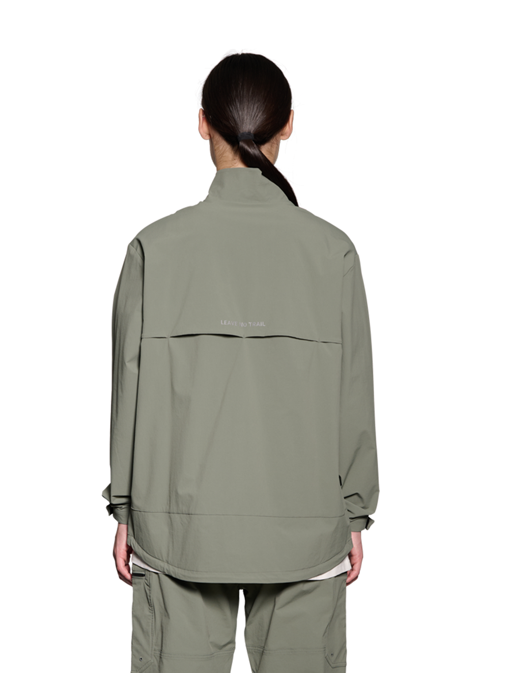 HALO DELTA JACKET, AGAVE GREEN, model