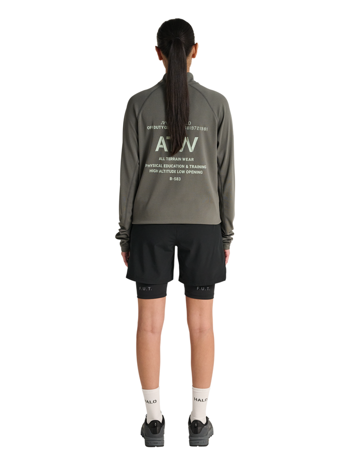 HALO 2 in 1 SHORT, BLACK, model