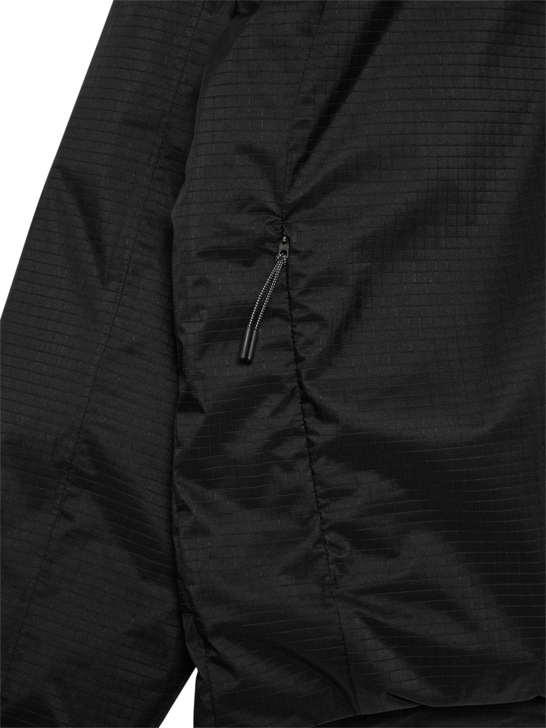 HALO RS DOWN JACKET, BLACK, packshot