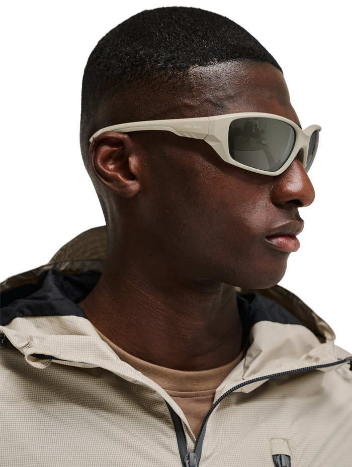 HALO X MESSY WEEKEND SUNGLASS NO 2, BLACK/SILVER, model