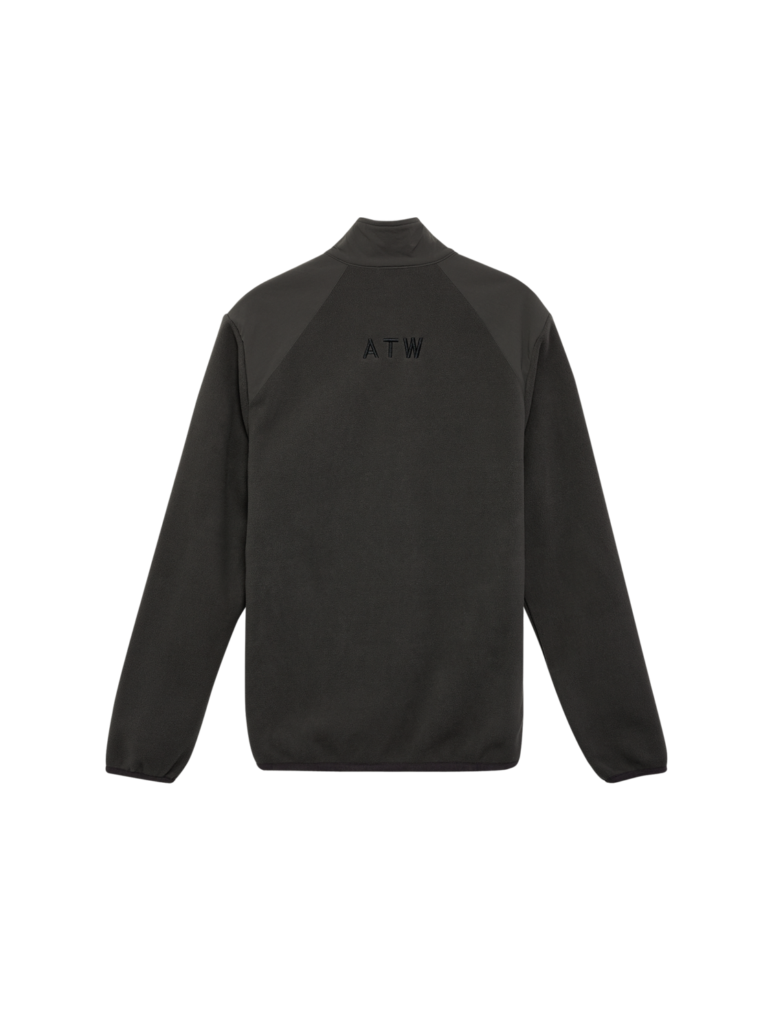 HALO PANELED FLEECE JACKET, RAVEN, packshot