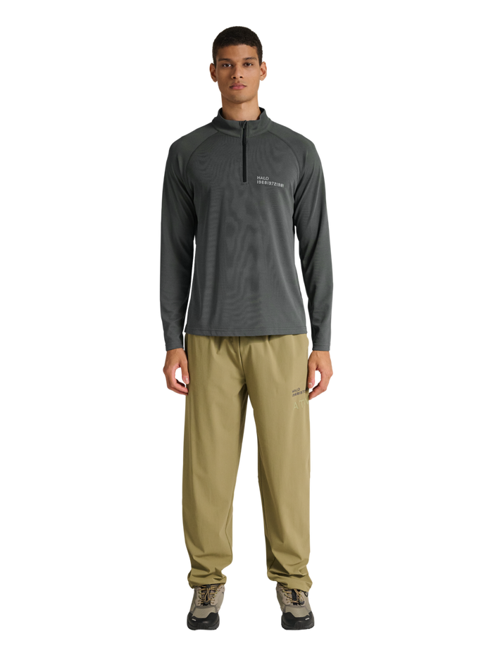 HALO SORONA HALF ZIP, GUNMETAL, model