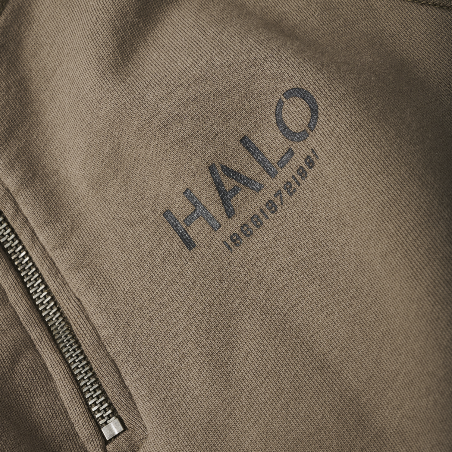 HALO COTTON HALFZIP, MAJOR BROWN, packshot