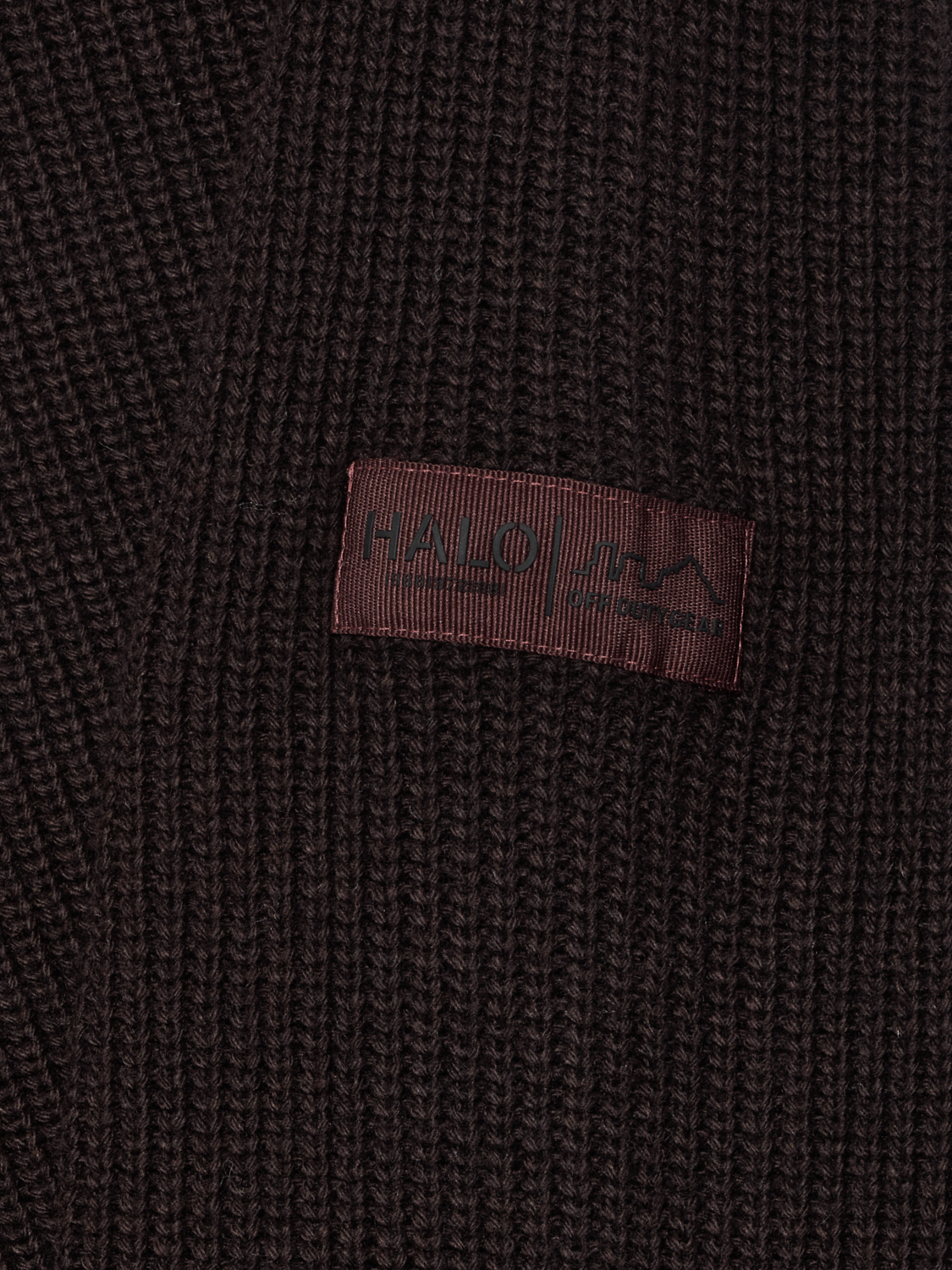 HALO WOOL CREW KNIT, CHOCOLATE TORTE, packshot