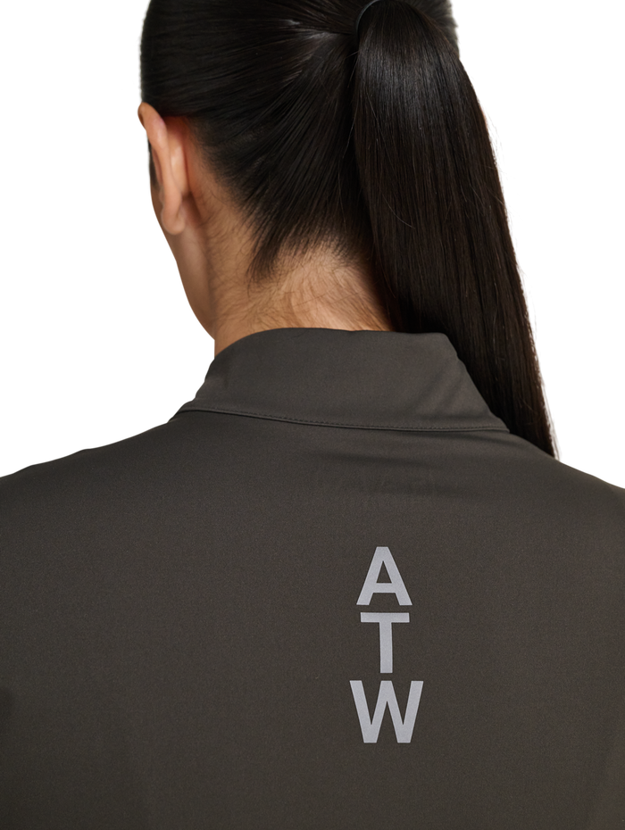 HALO WOMEN FULL ZIP 2.0, RAVEN, model