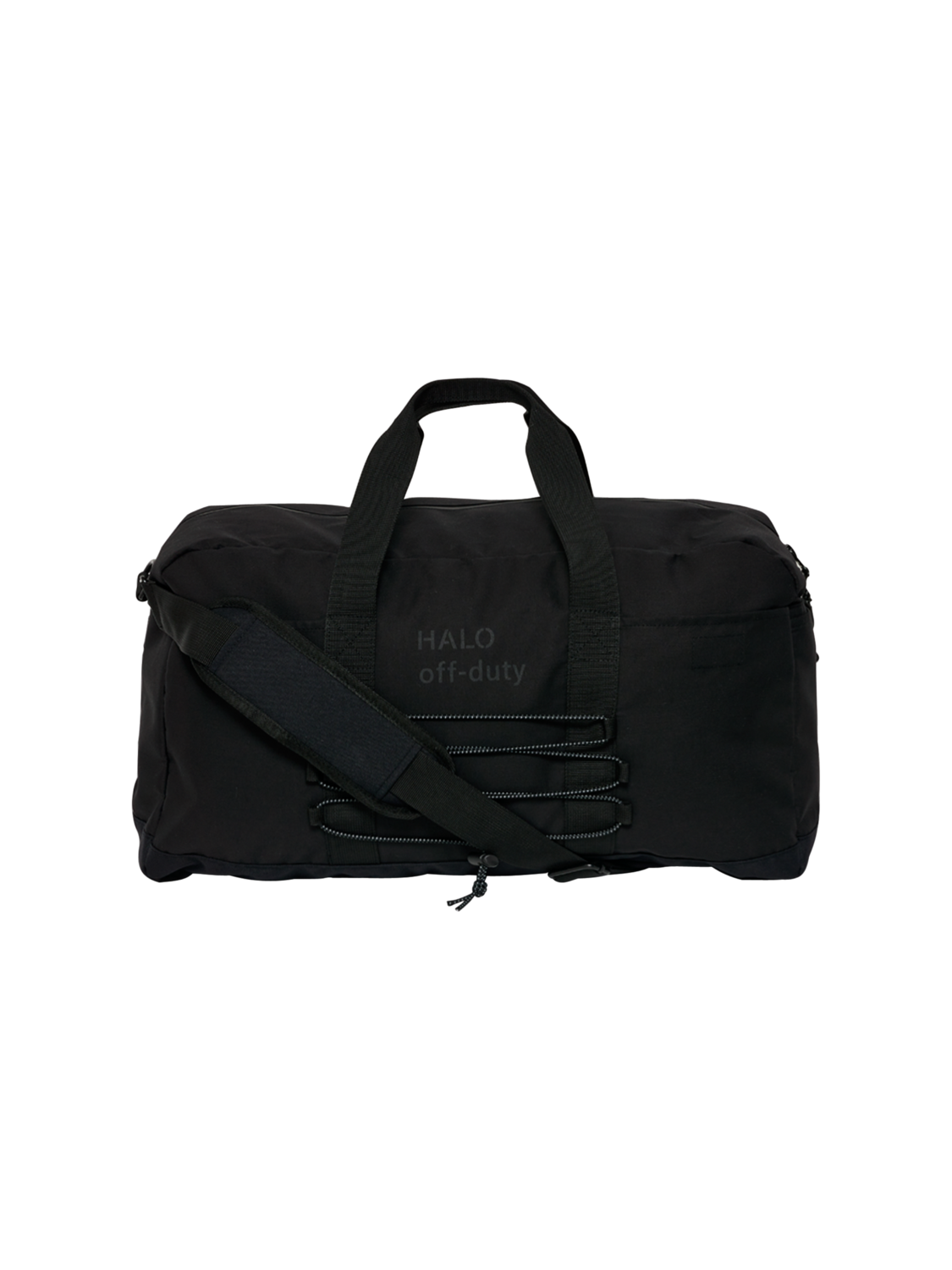 HALO DURA DUFFLE BAG, BLACK, packshot