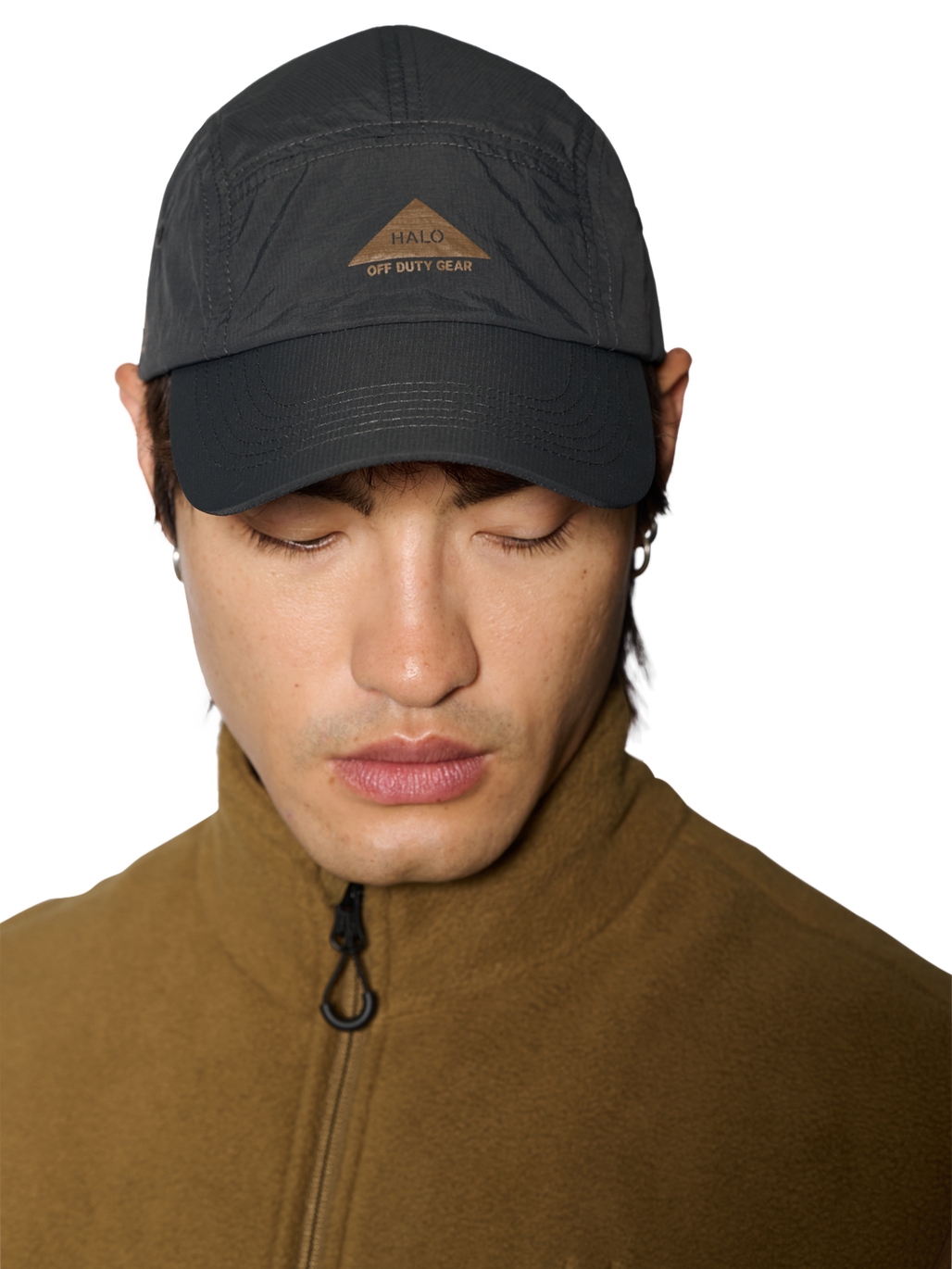 HALO NYLON CAP, RAVEN, model