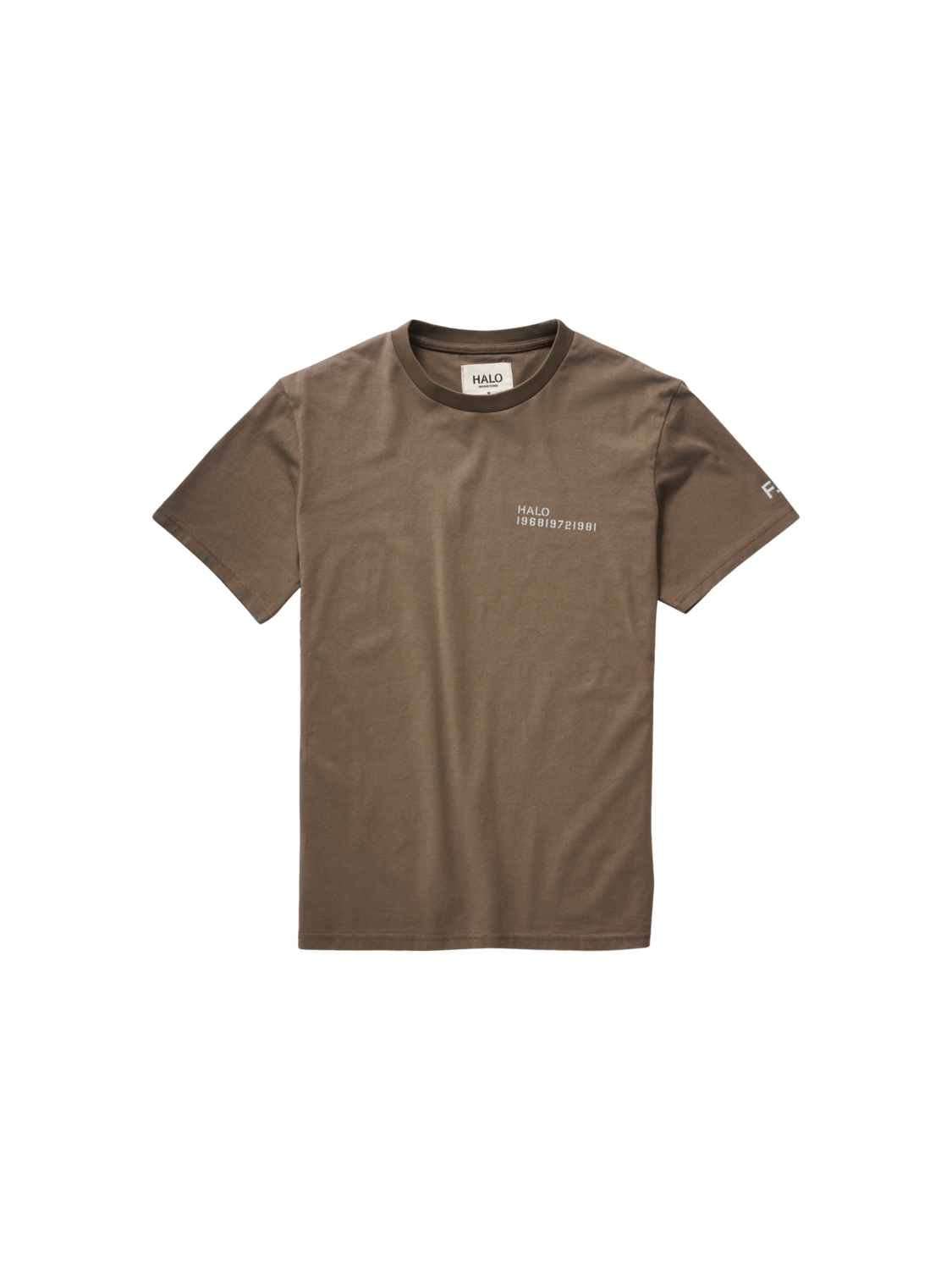 HALO COTTON TEE, MAJOR BROWN, packshot