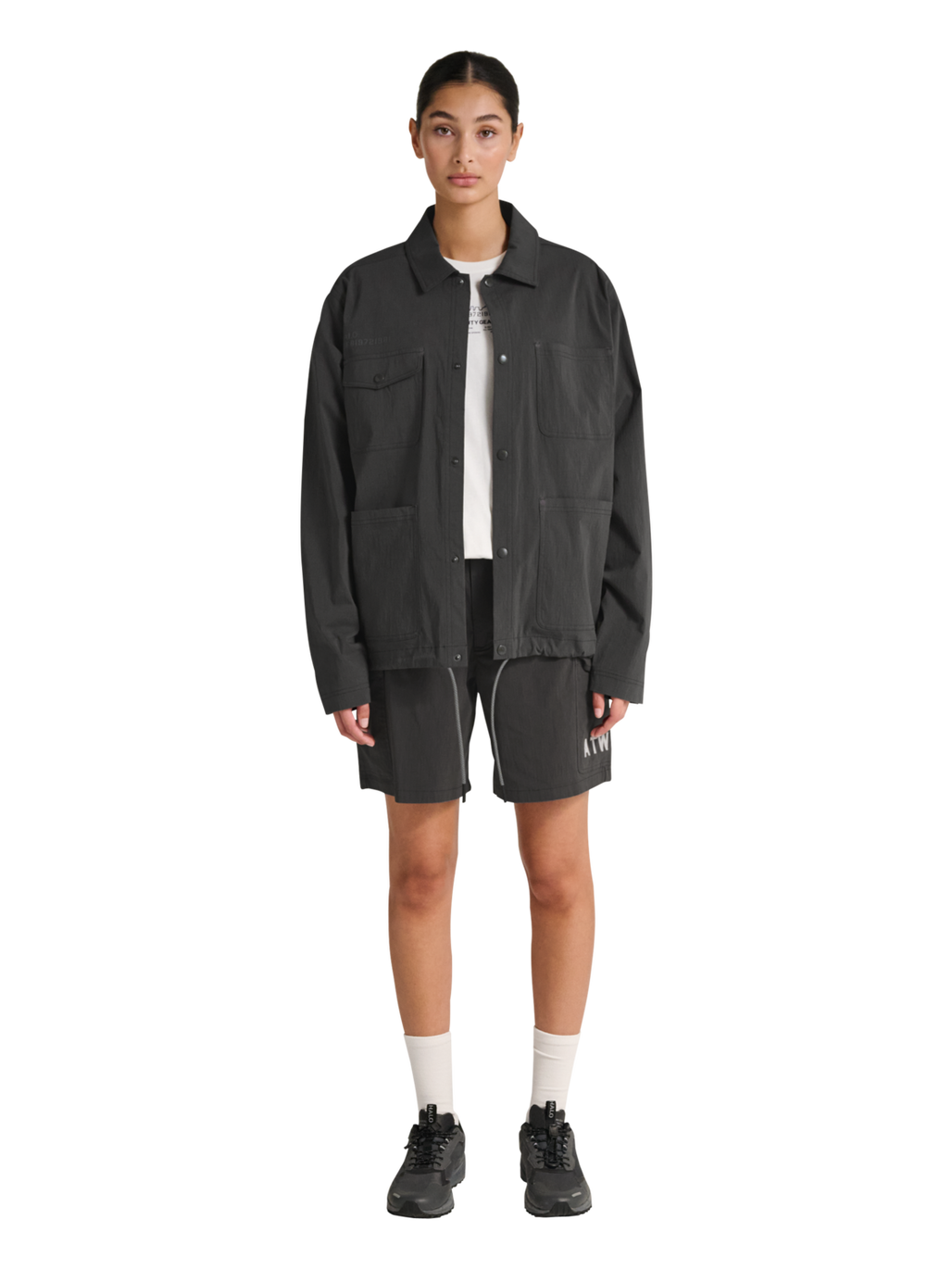 HALO NOVA SHIRT, RAVEN, model