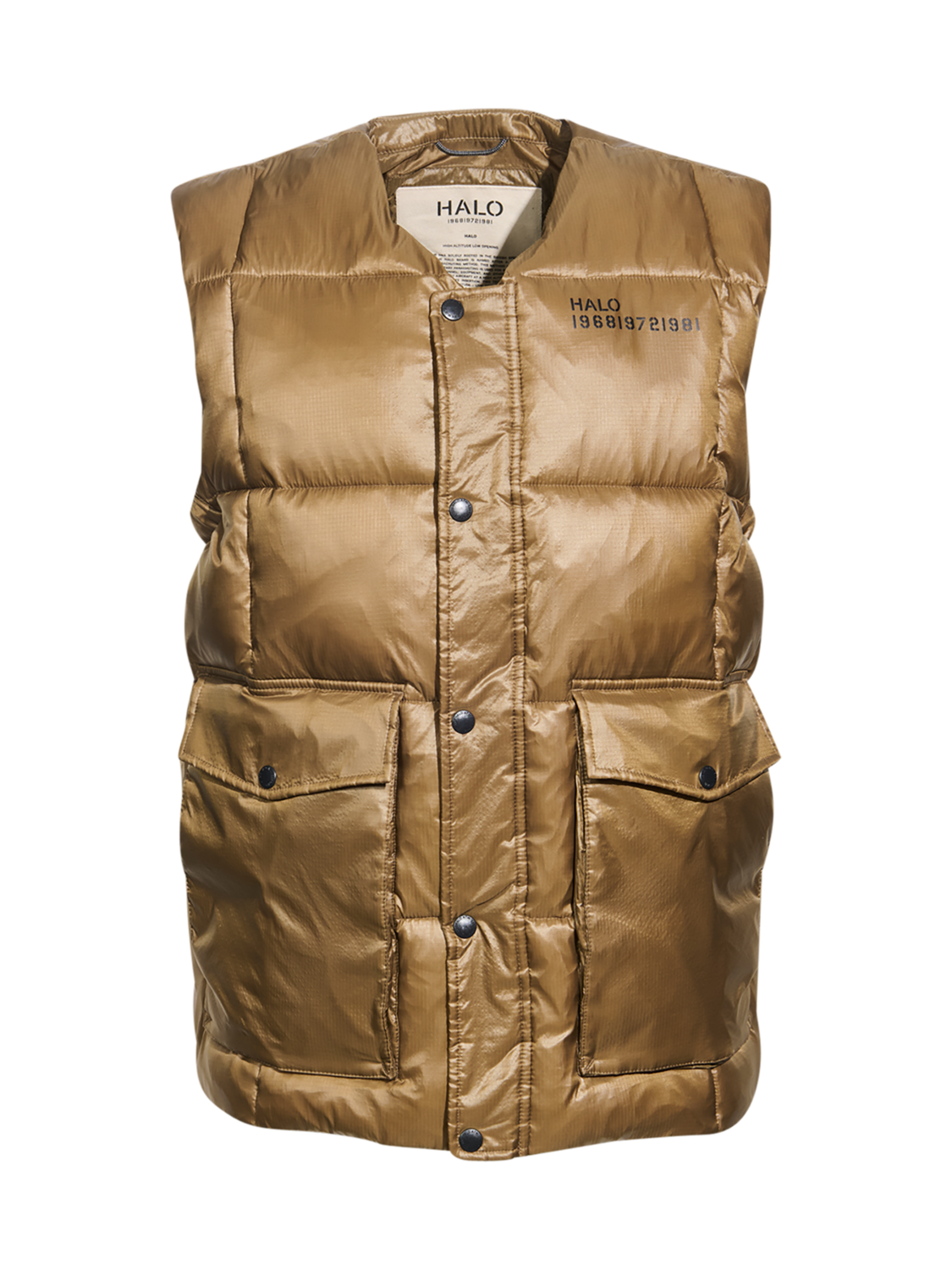 HALO TROOPER DOWN VEST, KANGAROO, packshot