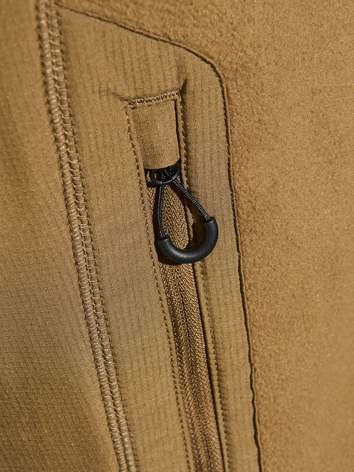 HALO ATW TEDDY FLEECE VEST, KANGAROO HALO ATW TEDDY FLEECE VEST, KANGAROO, packshot
