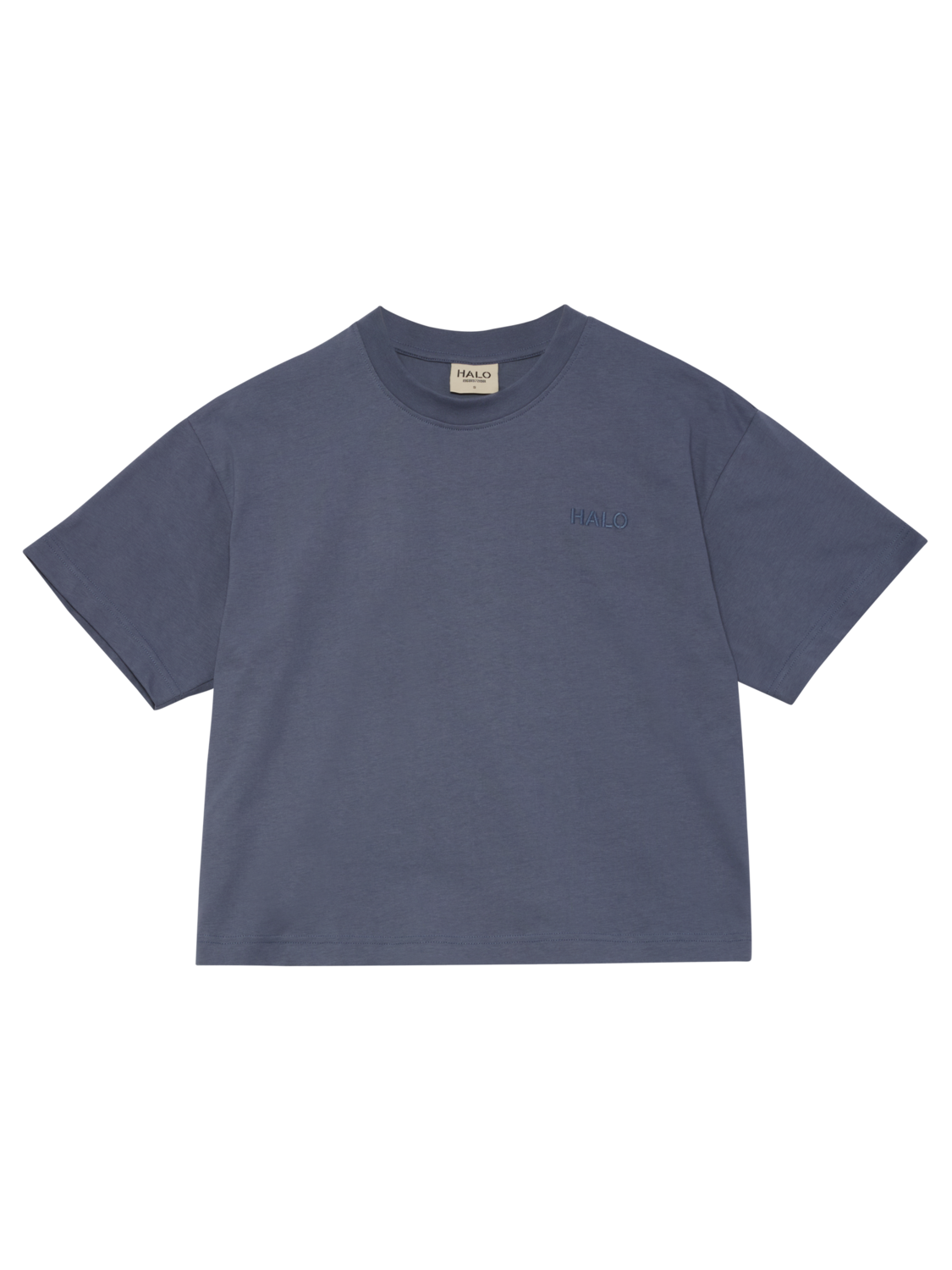 HALO WOMEN LOGO T-SHIRT, GRISAILLE, packshot