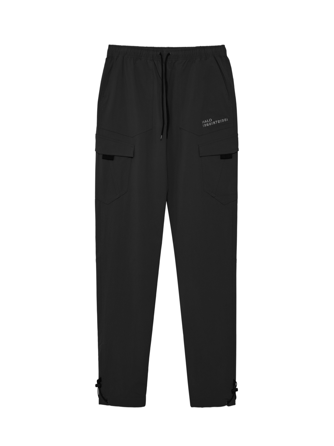 HALO TRAIL PANTS, BLACK, packshot