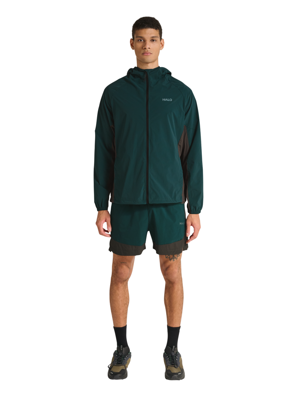 HALO DIVISION JACKET, SEA MOSS, model