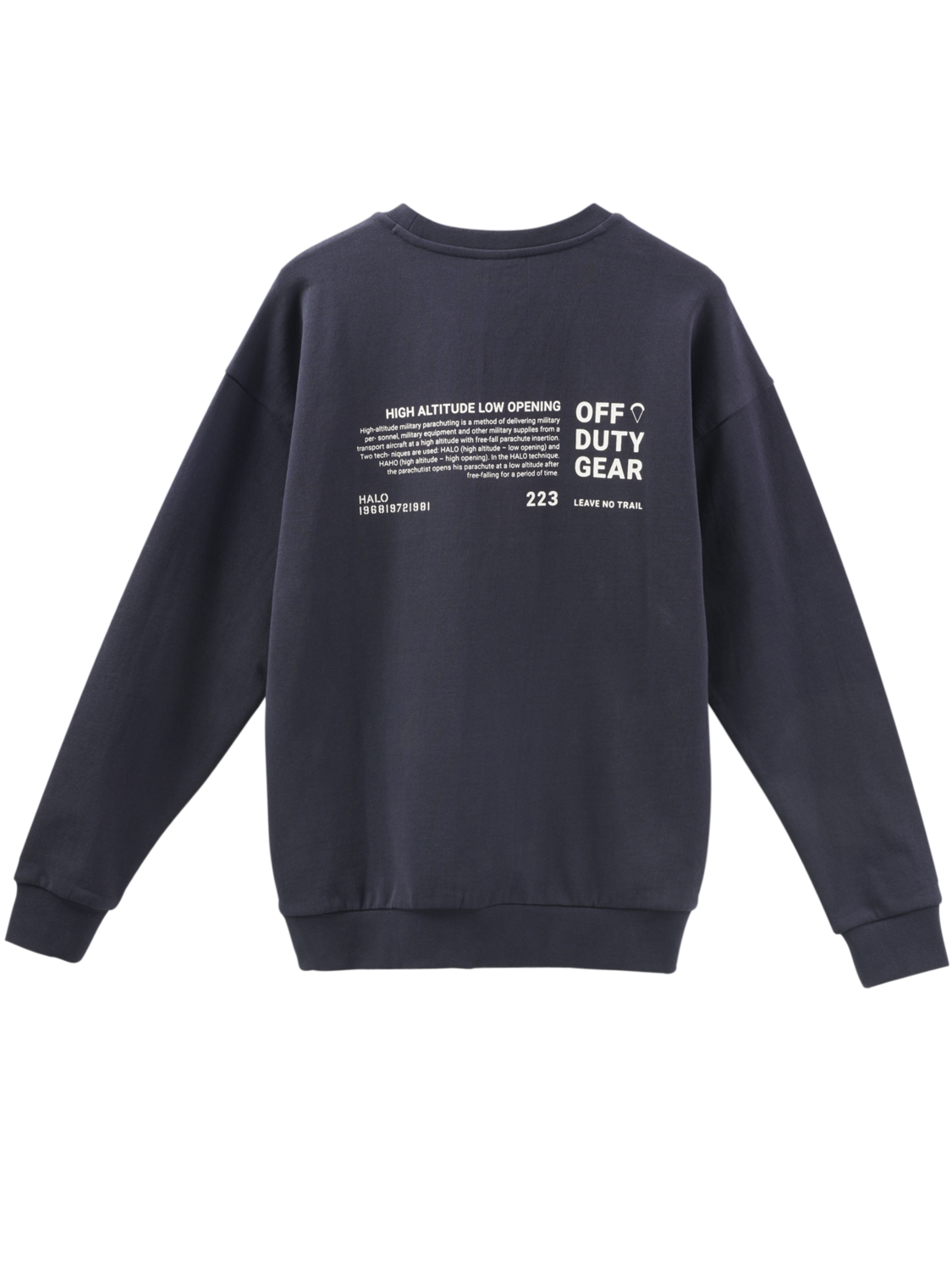 HALO LOGO GRAPHIC CREW, DEEP WELL, packshot