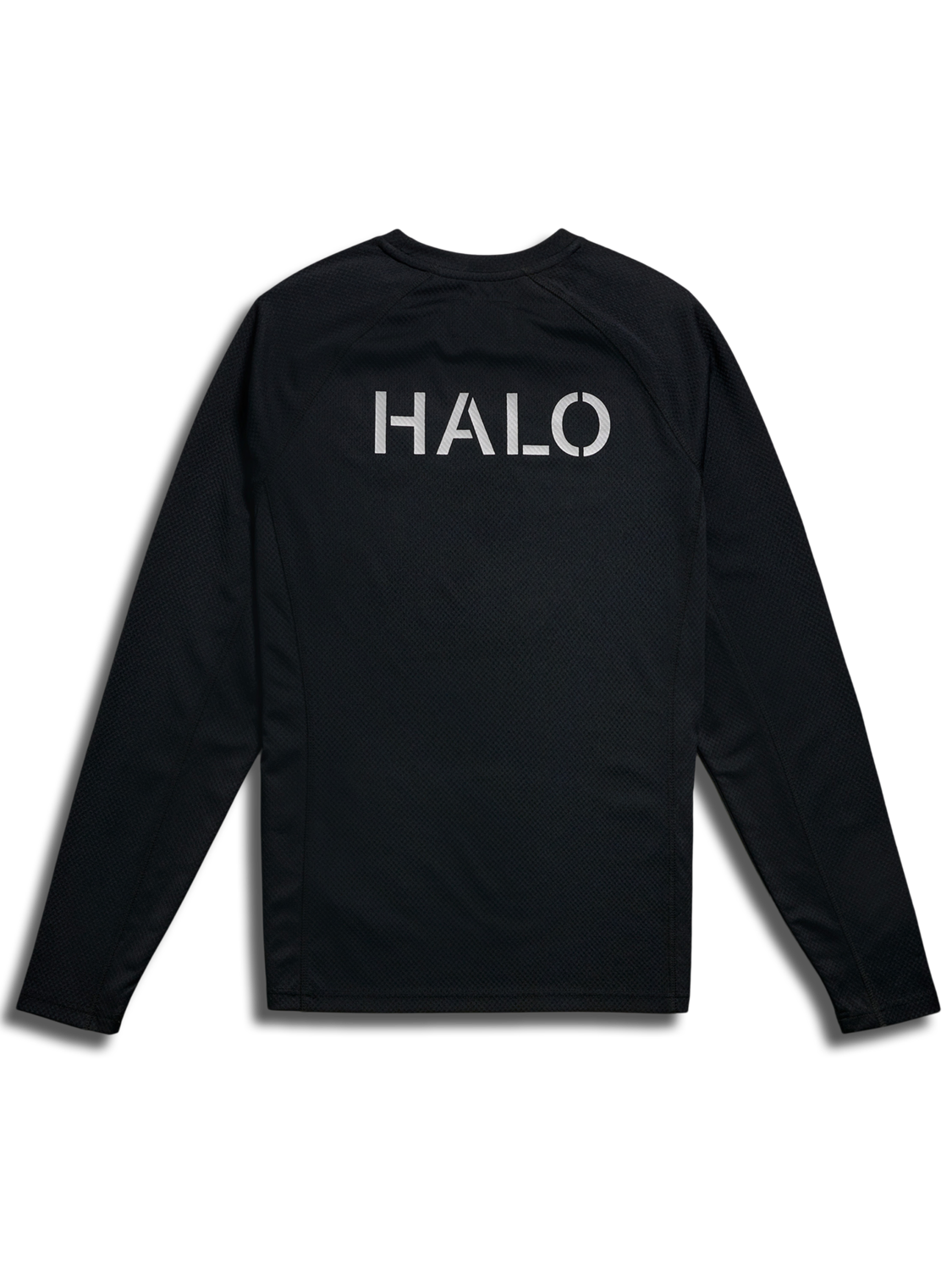 HALO TRAINING L/S TEE, BLACK, packshot