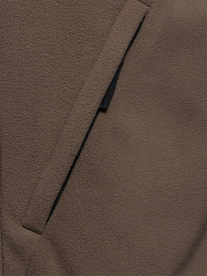 HALO BLOCKED FLEECE VEST, CHOCOLATE CHIP HALO BLOCKED FLEECE VEST, CHOCOLATE CHIP, packshot