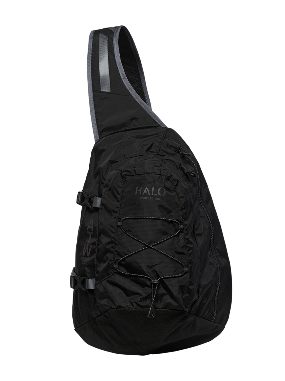 HALO UTILITY CROSSBODY BAG, BLACK, packshot