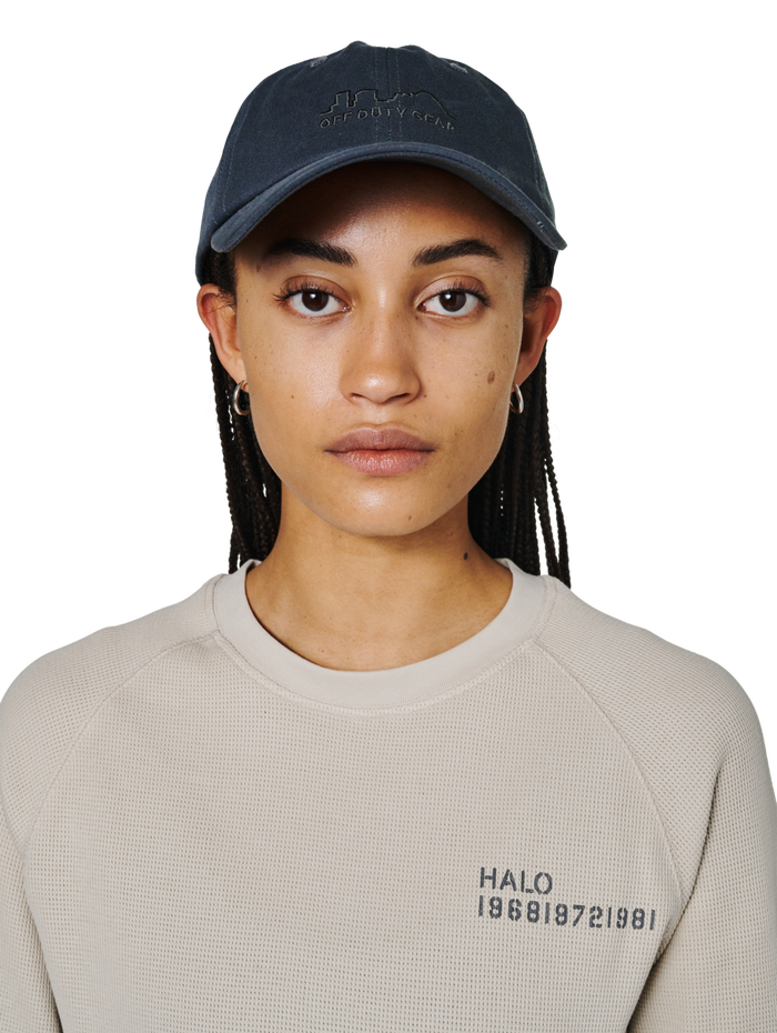HALO COTTON CAP, DARK SLATE, model