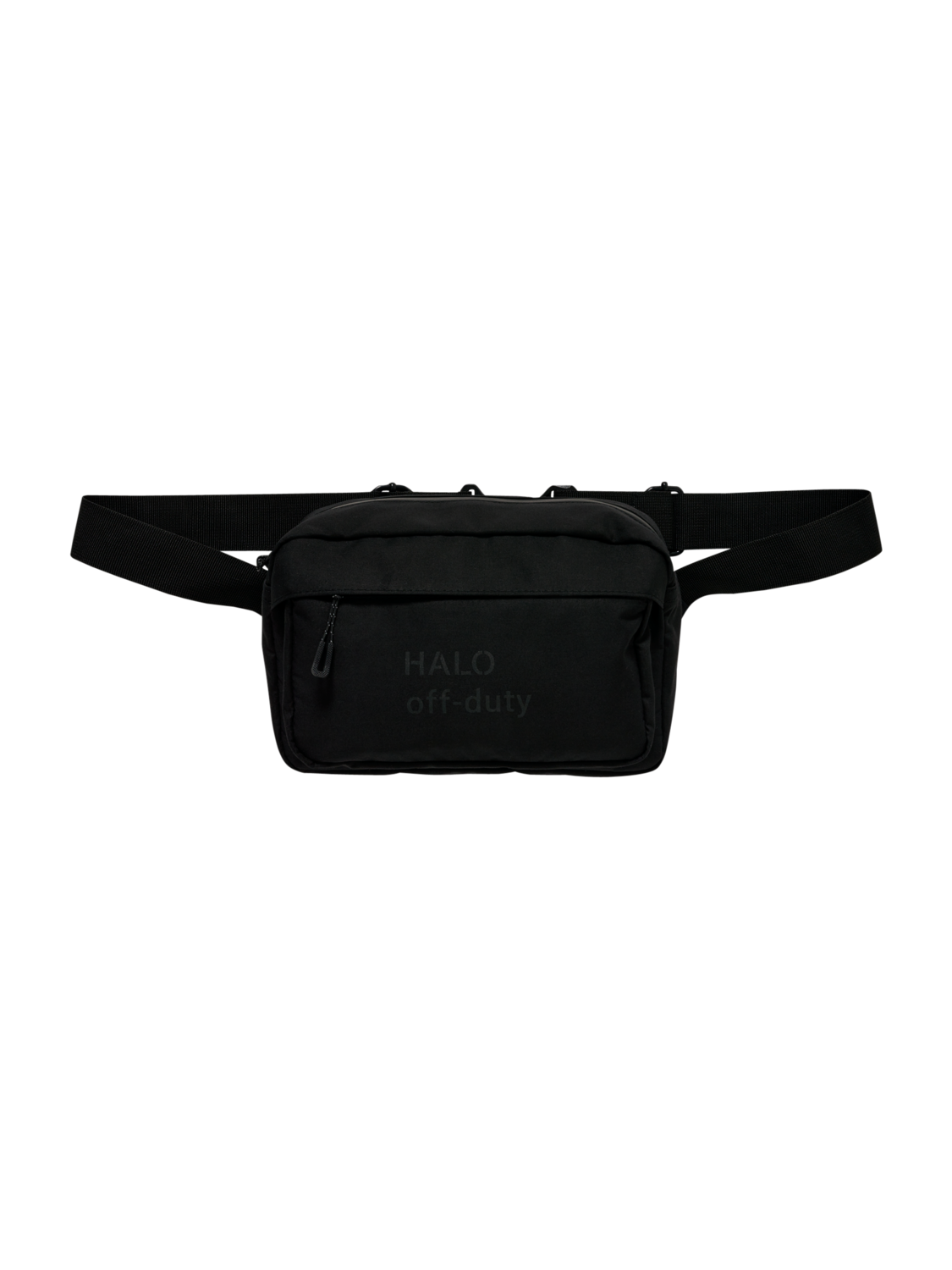 HALO DURA WAISTBAG, BLACK, packshot