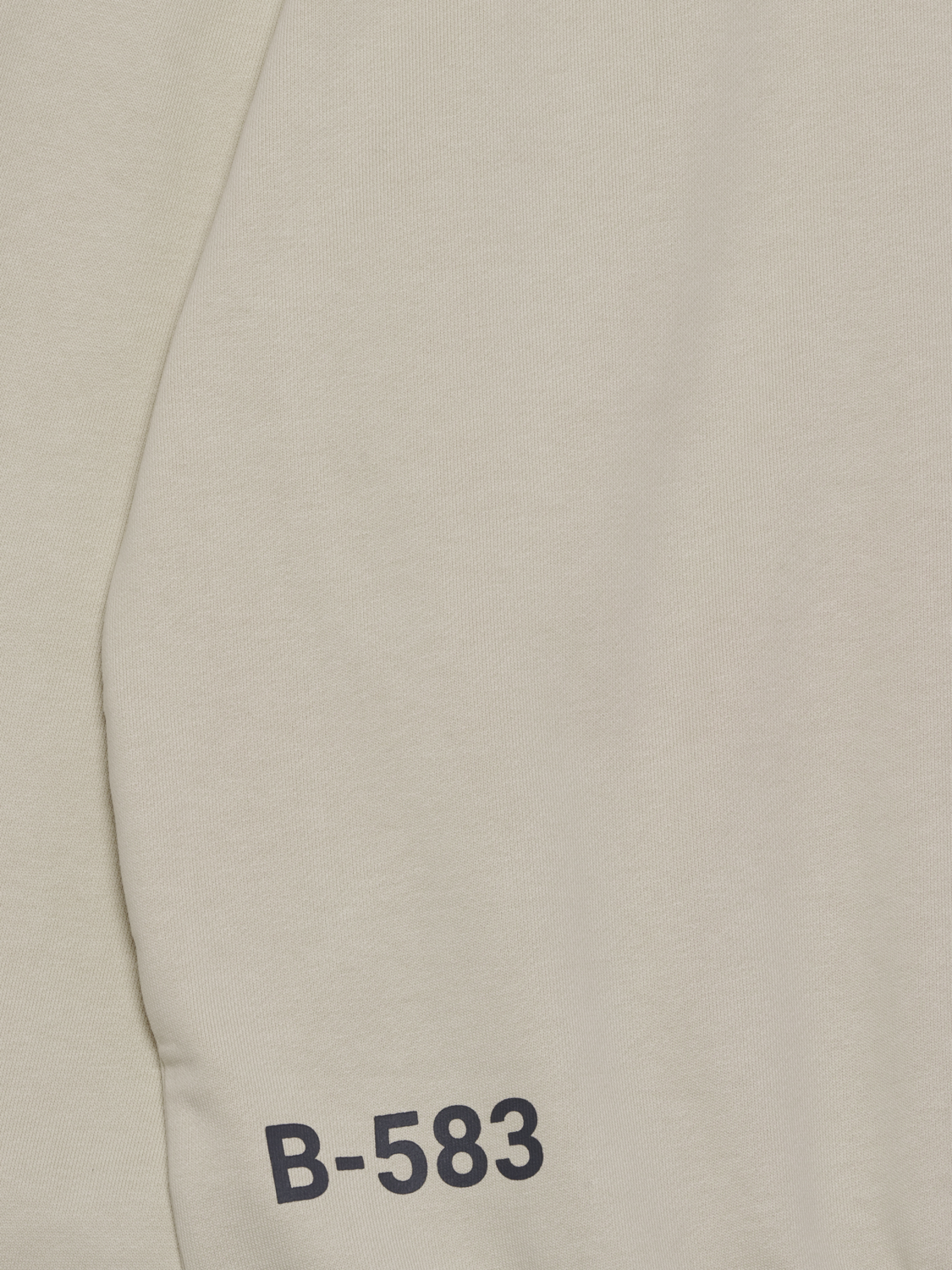 HALO GRAPHIC BOXY CREW, OYSTER GRAY, packshot