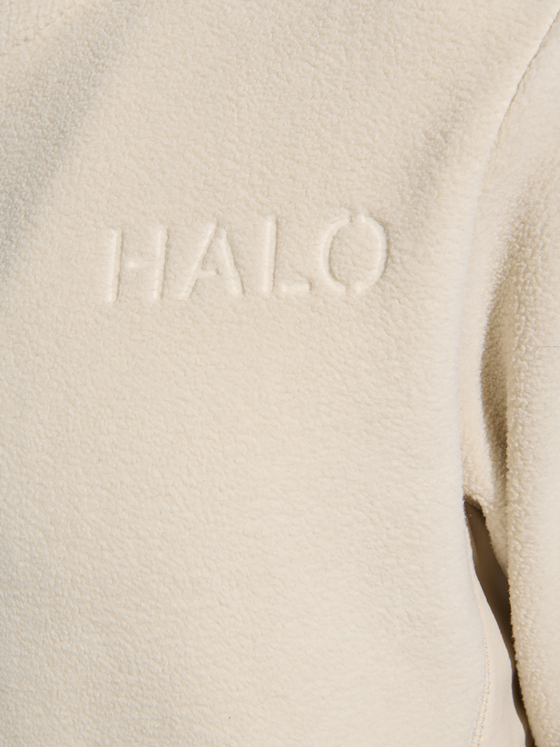 HALO ATW TEDDY FLEECE JACKET, OYSTER GRAY, packshot