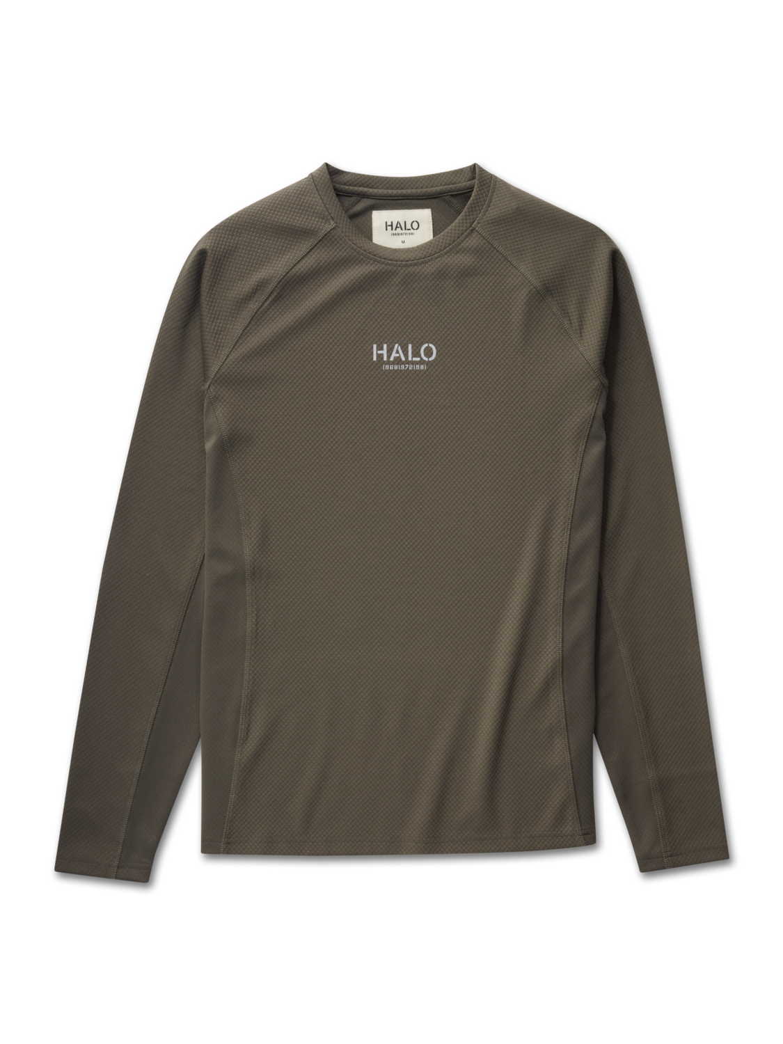 HALO TRAINING L/S TEE, MAJOR BROWN, packshot