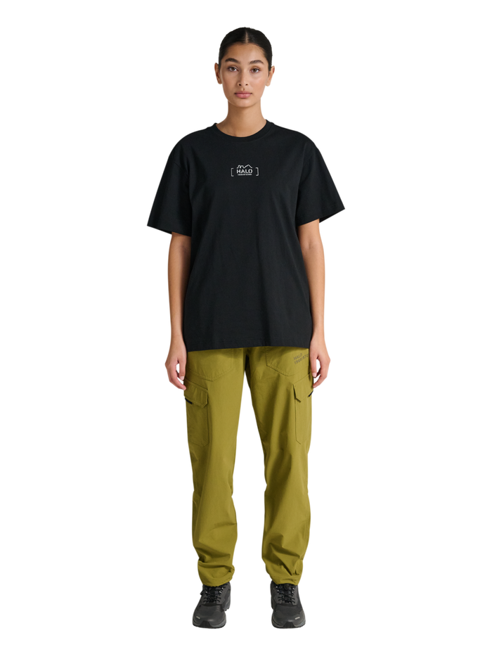 HALO GRAPHIC T-SHIRT, BLACK, model