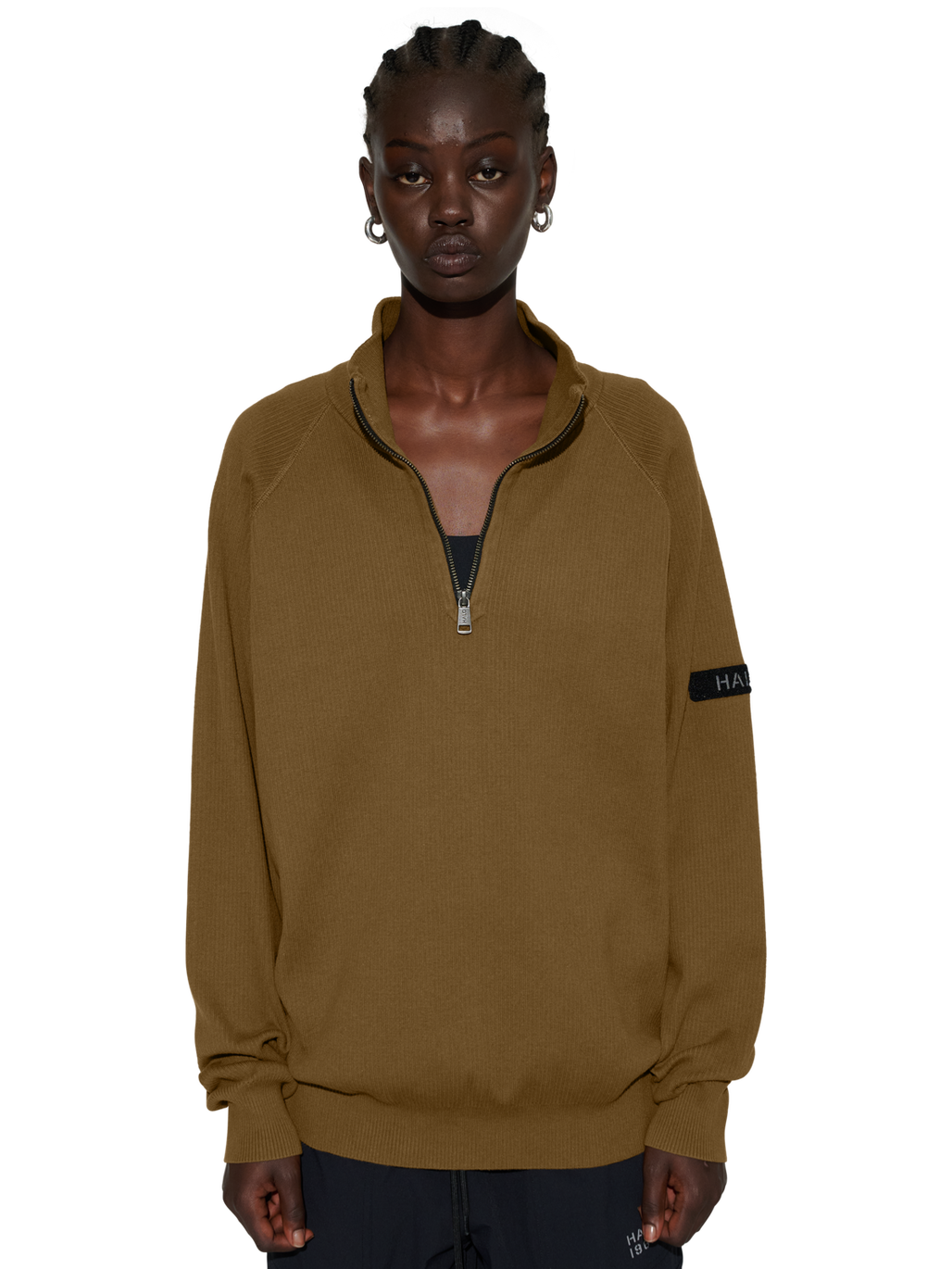 HALO INFANTRY HALF ZIP, KANGAROO, model