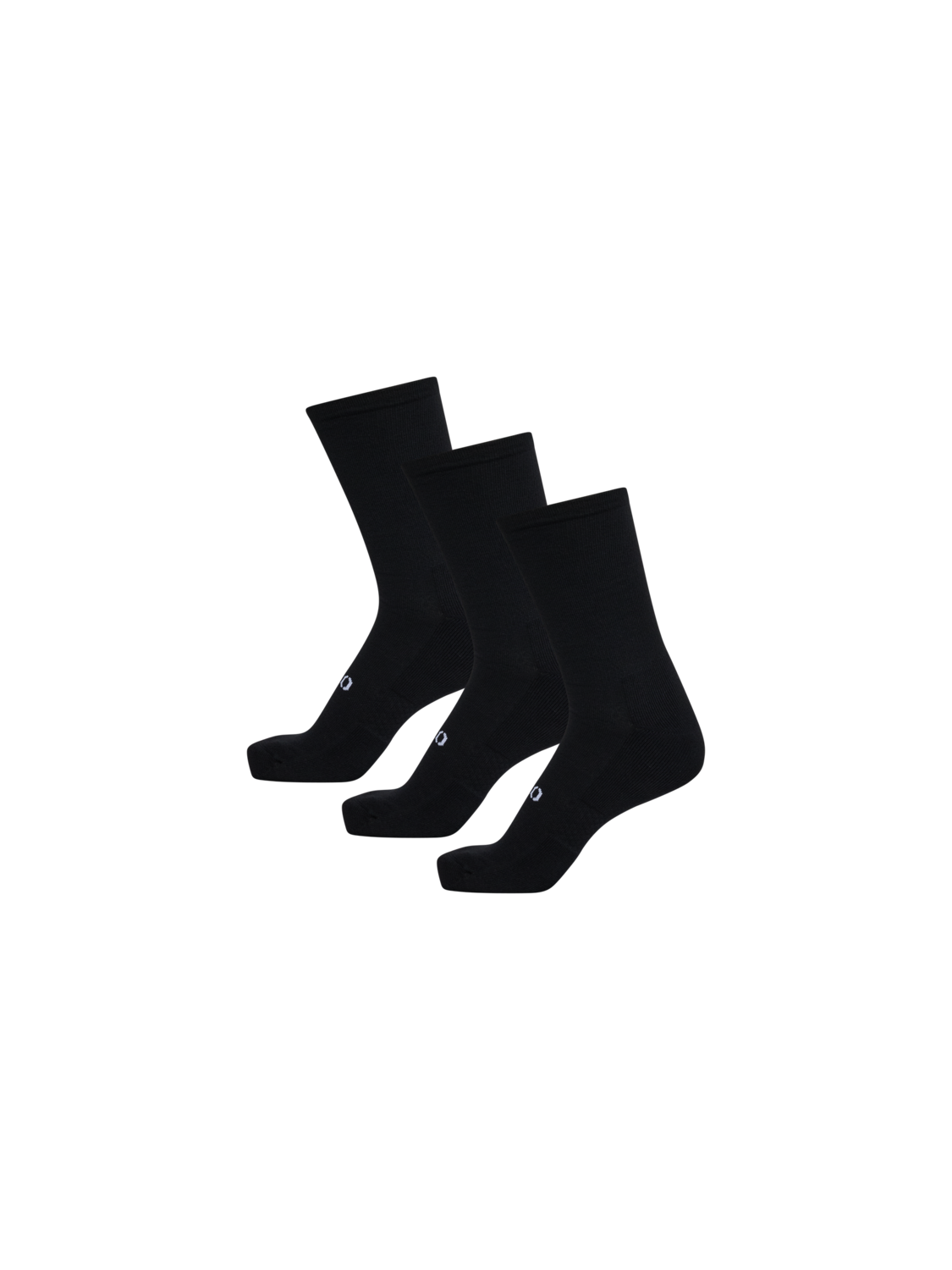 HALO ESSENTIAL COTTON SOCKS, BLACK, packshot