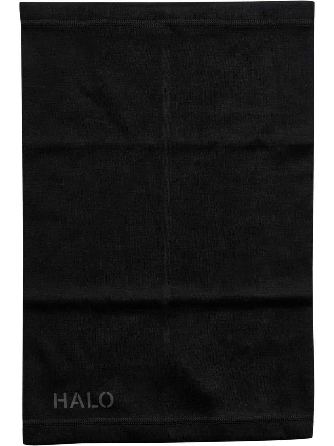 HALO NECK GAITER, BLACK, packshot