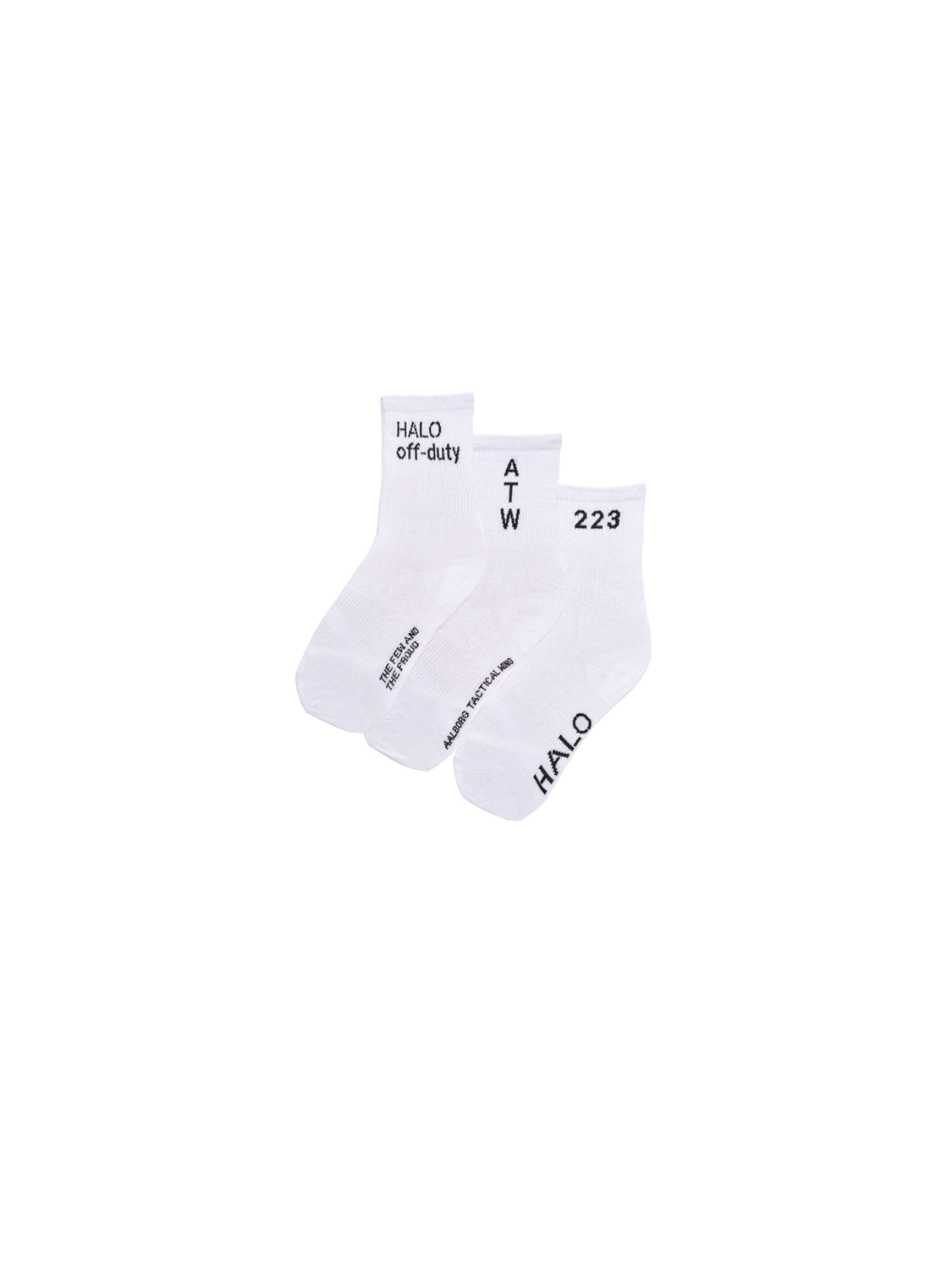 HALO 3-PACK SOCKS, 9001, packshot