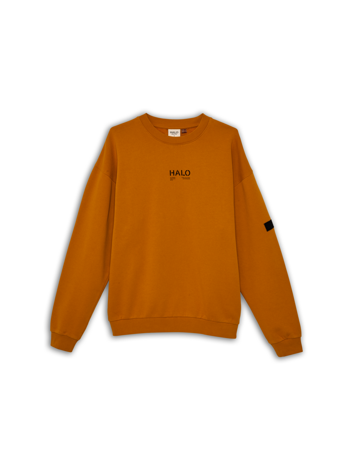 HALO COTTON CREW, HONEY GINGER, packshot