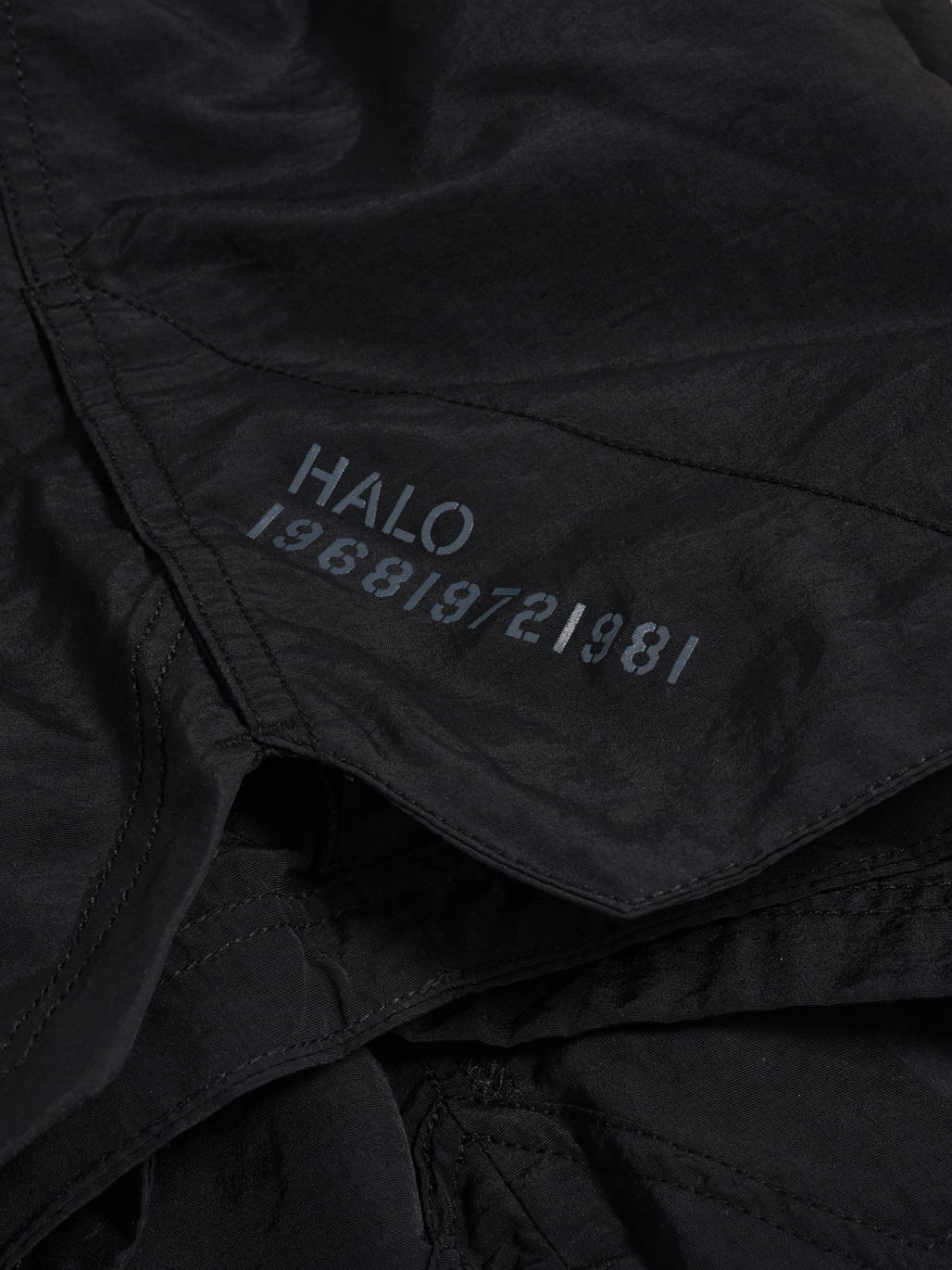 HALO NYLON SHORTS, BLACK/FIESTA_CAZOO, packshot