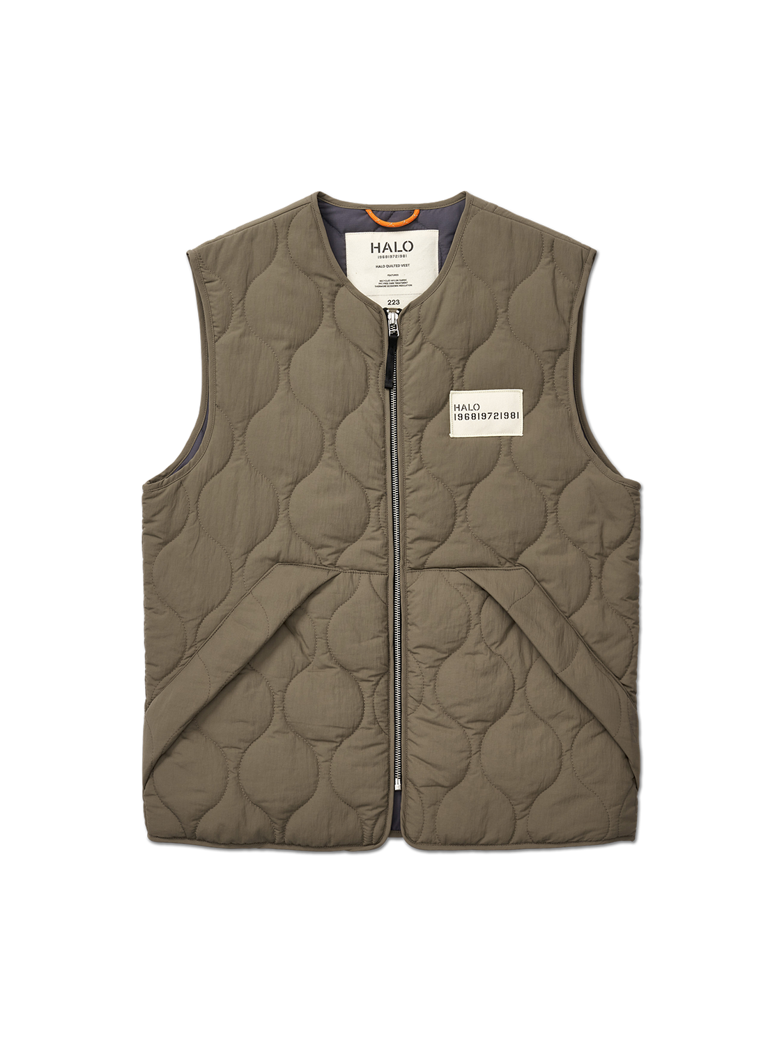 HALO QUILTED VEST, 6035, packshot