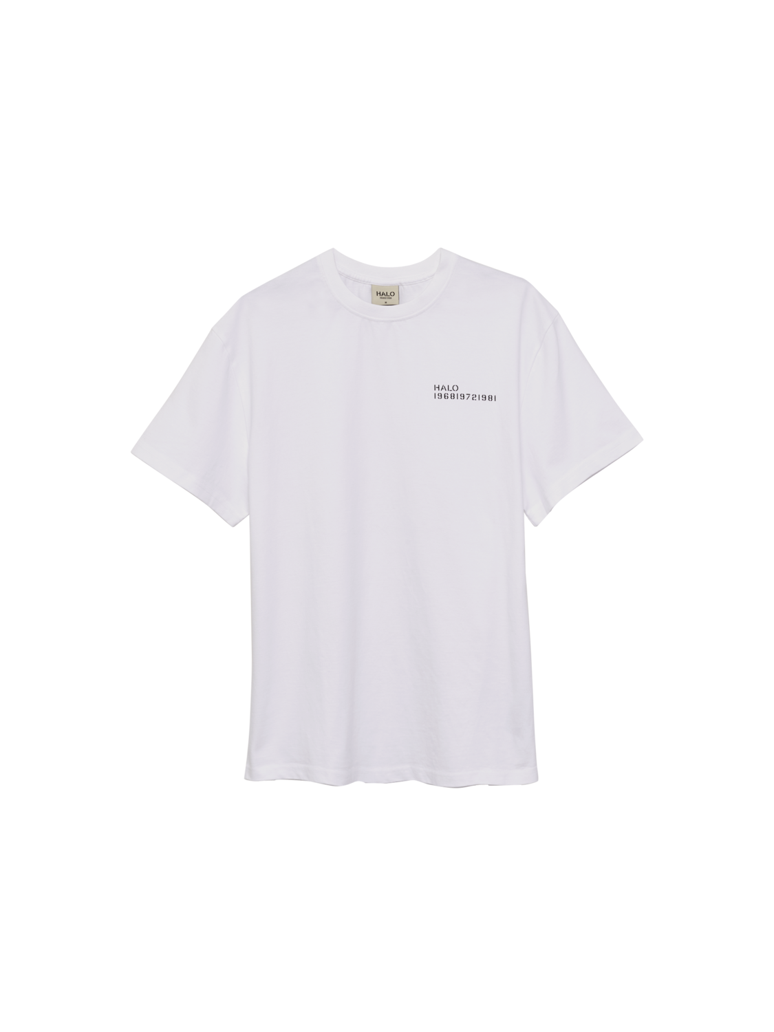 HALO ESSENTIAL T-SHIRT, WHITE, packshot