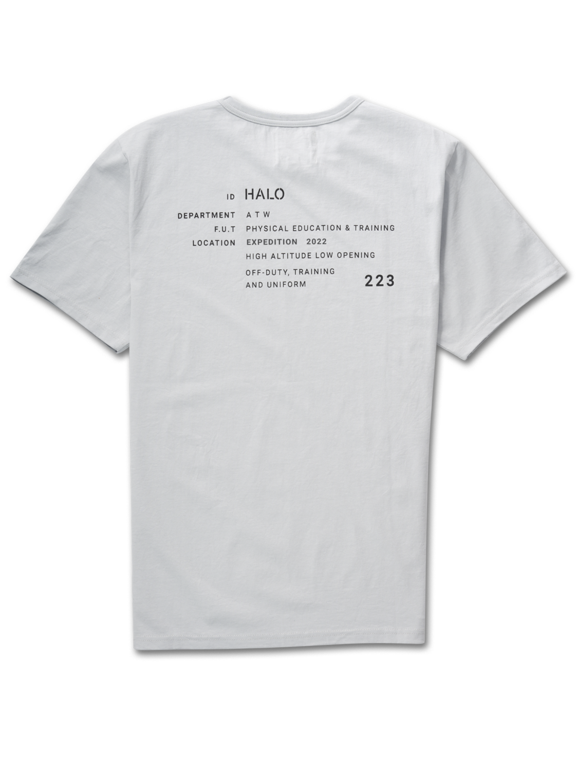 HALO GRAPHIC TEE, HARBOR MIST, packshot