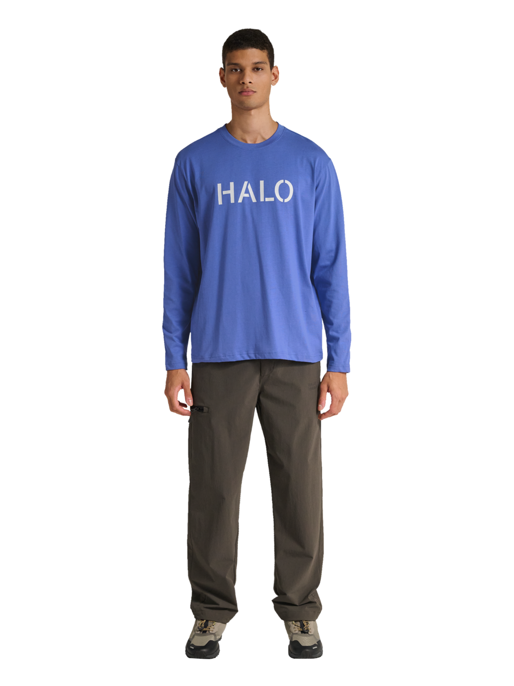 HALO UNIFORM LS, BAJA BLUE, model