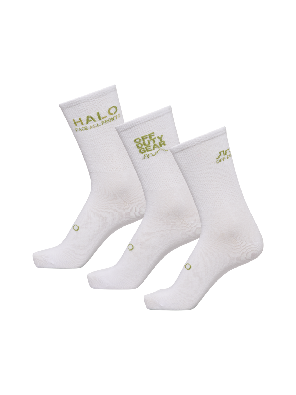 HALO COTTON SOCKS, MARSHMALLOW/MARSHMALLOW, packshot