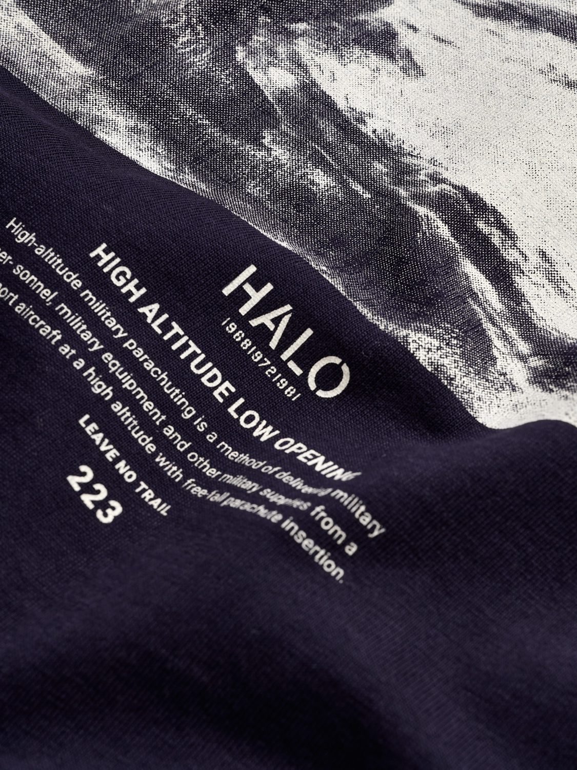 HALO LOGO PHOTO GRAPHIC T-SHIRT, DEEP WELL, packshot