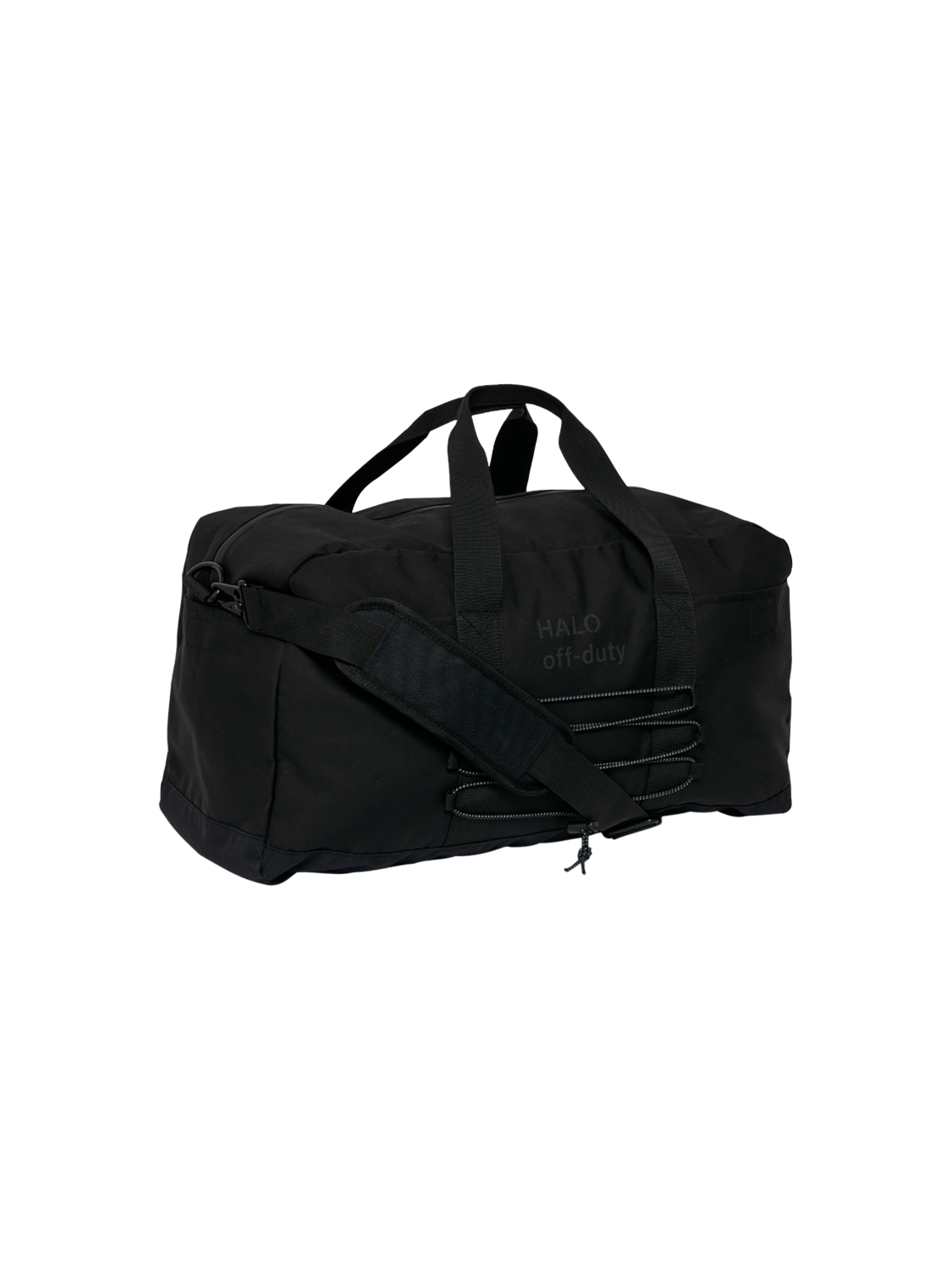 HALO DURA DUFFLE BAG, BLACK, packshot