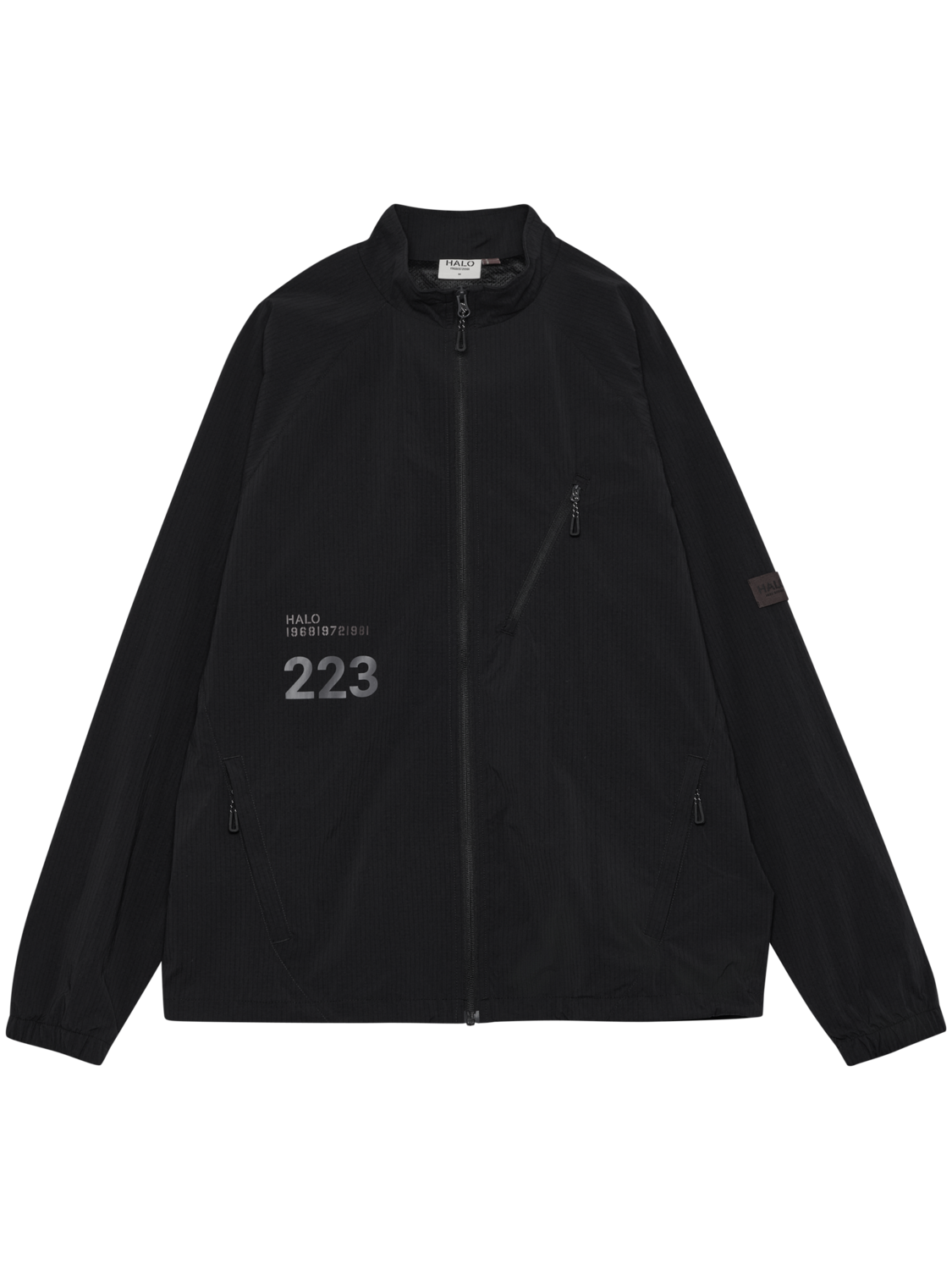 HALO STEEL JACKET, BLACK, packshot