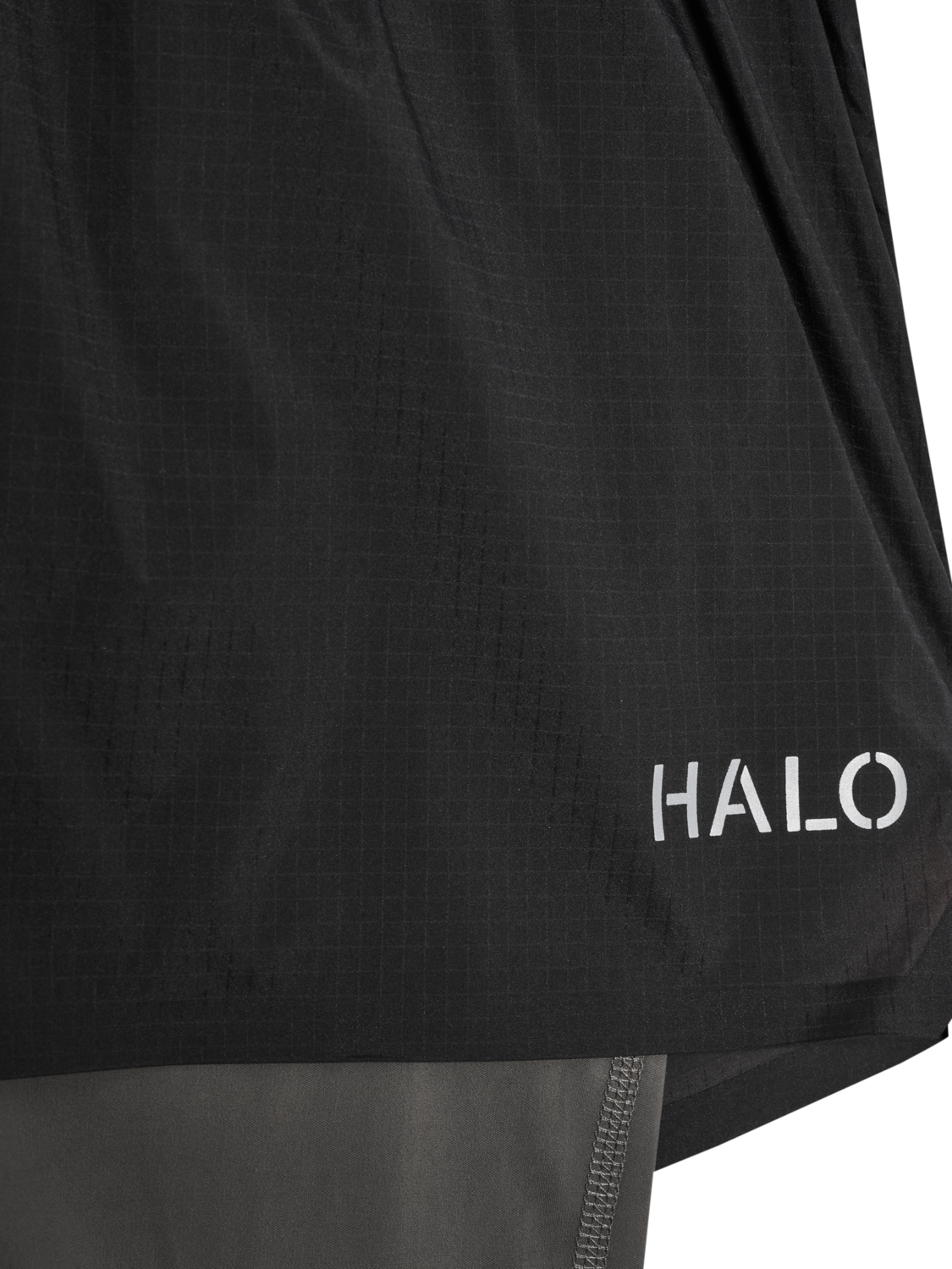 HALO 2 in 1 RUNNING SHORT, RAVEN, packshot