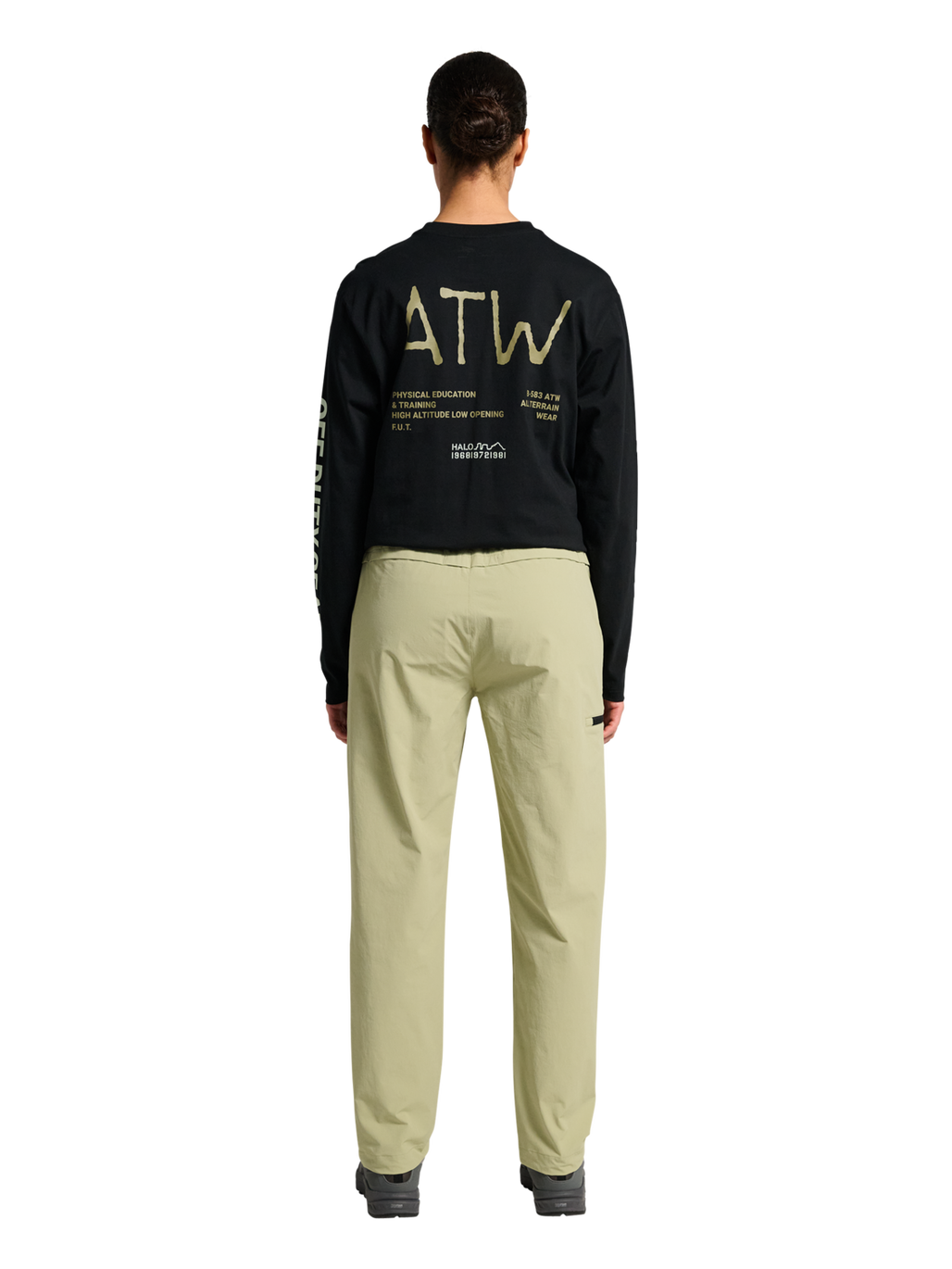 HALO TACTICAL PANTS, ELM, model