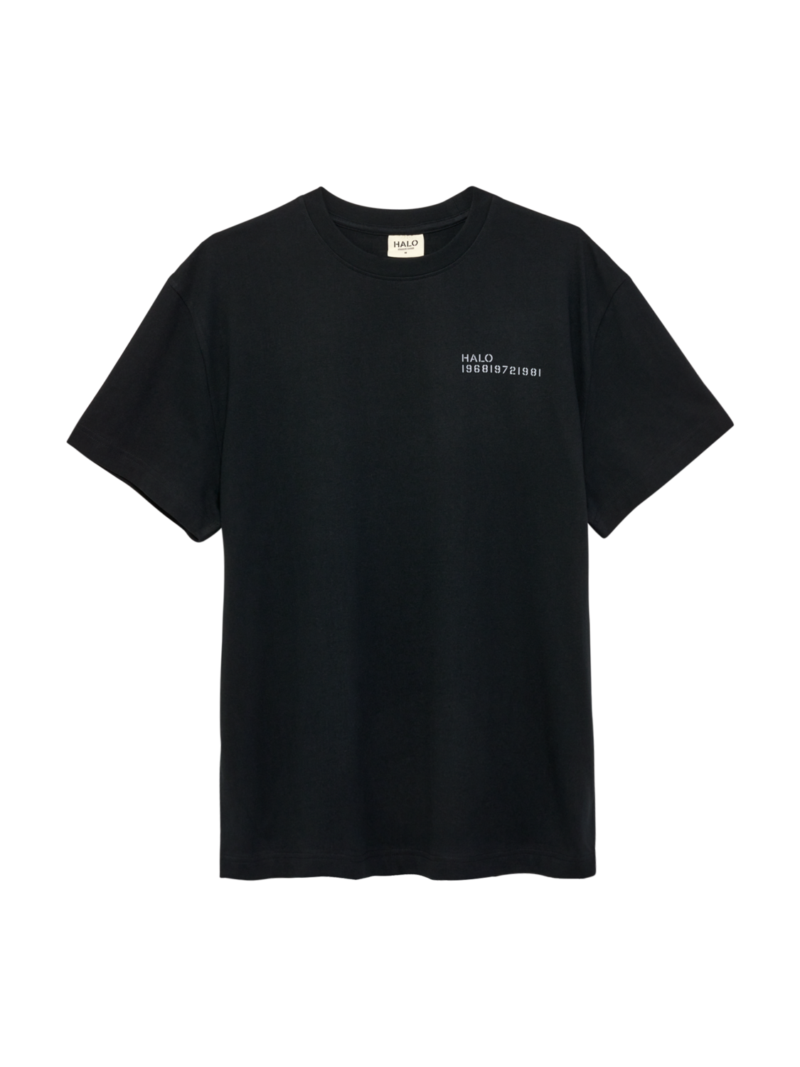 HALO ESSENTIAL T-SHIRT, BLACK, packshot