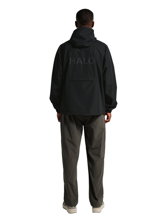 HALO RAIN JACKET, BLACK, model
