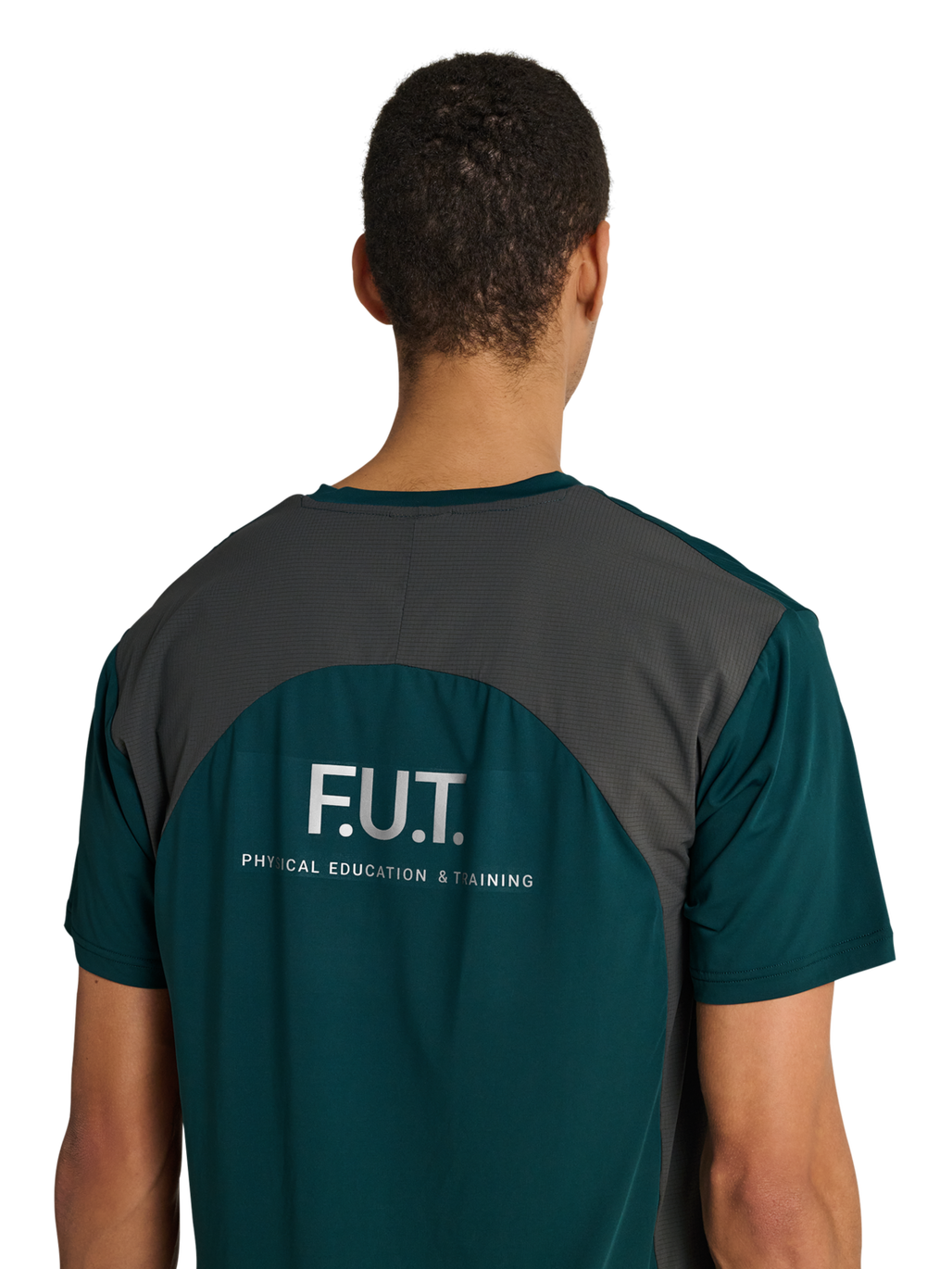 HALO DIVISION T-SHIRT, SEA MOSS, model