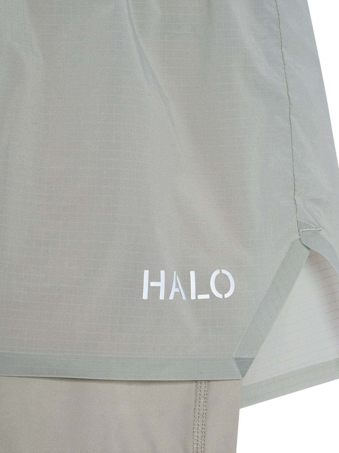 HALO 2 in 1 RUNNING SHORT, STORM GRAY, packshot